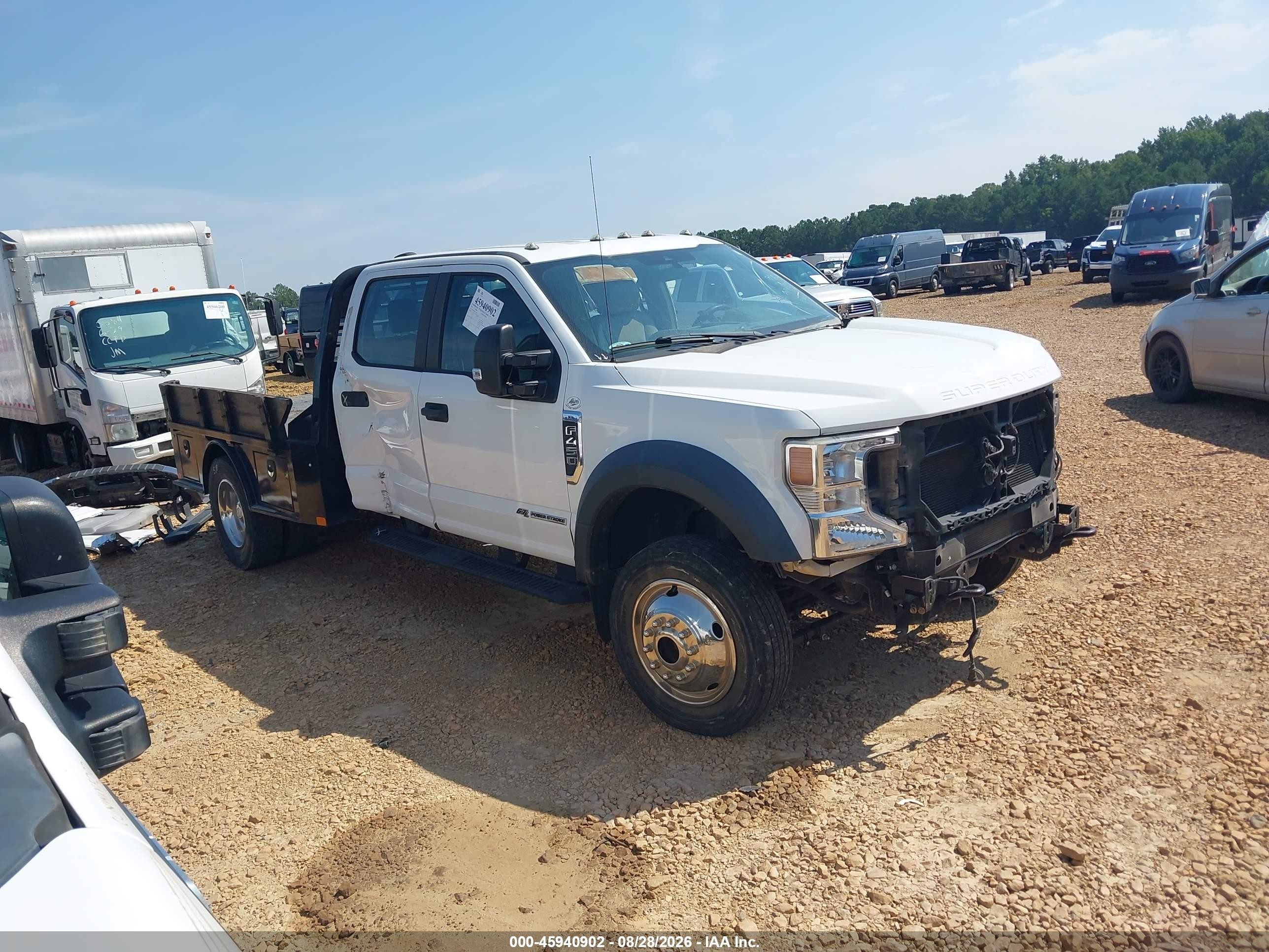 2020 Ford F-450 VIN 1FD9W4HT0LEC54063 — IAAI salvage auction photo