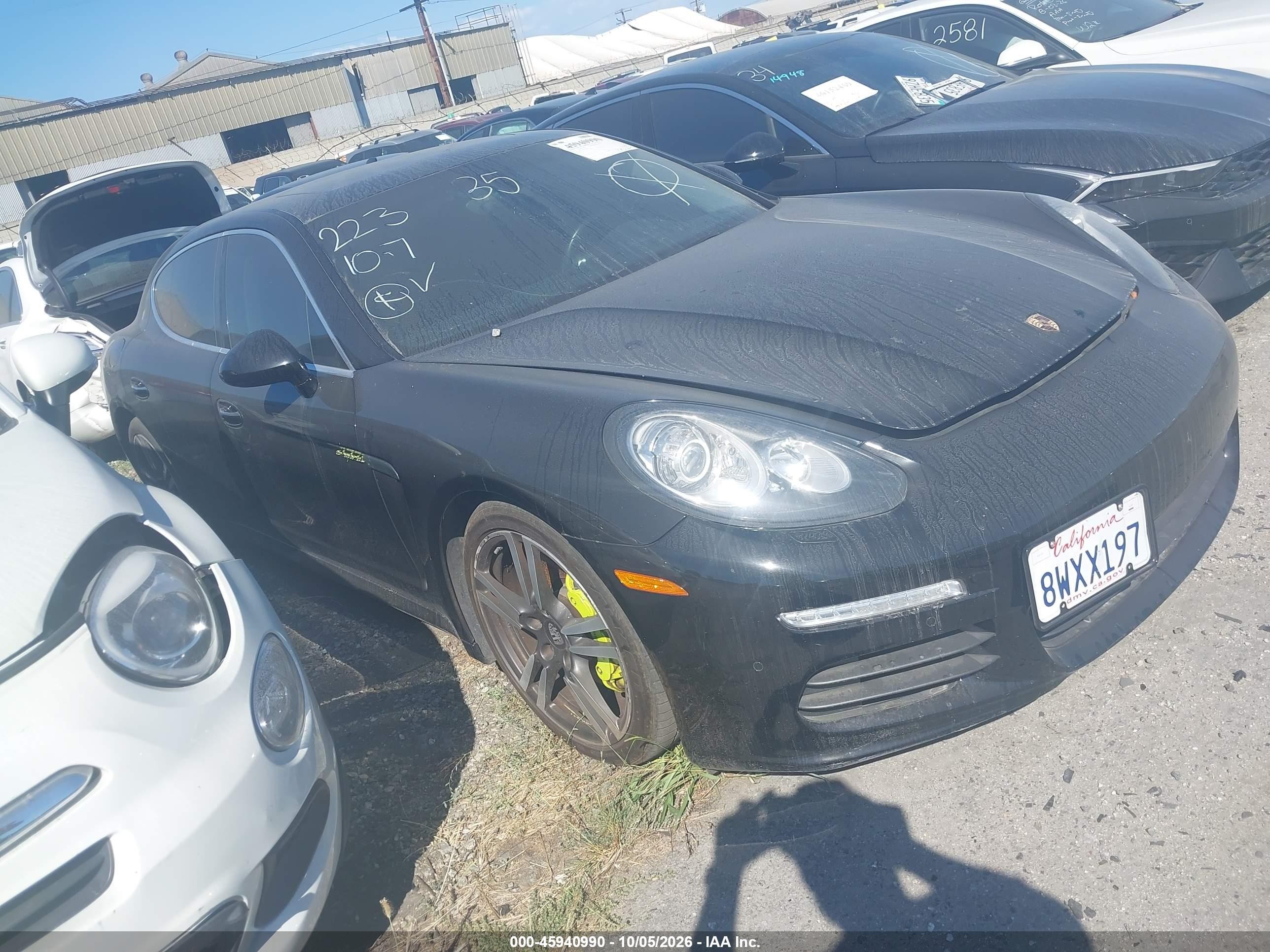 2016 Porsche Panamera VIN WP0AD2A78GL040044 — IAAI salvage auction photo