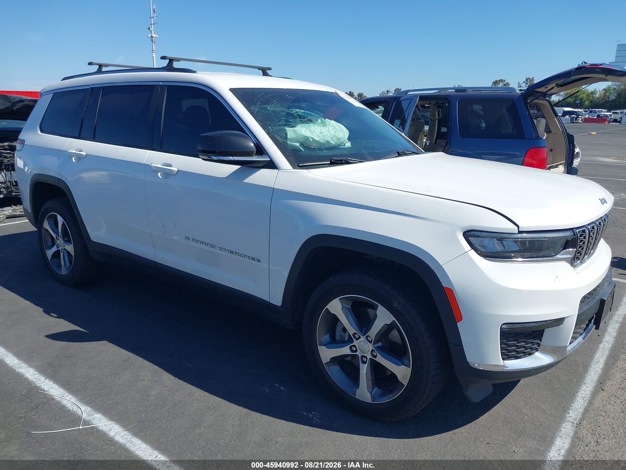 2023 Jeep Grand Cherokee L VIN 1C4RJKBG6P8744255 — IAAI salvage auction photo