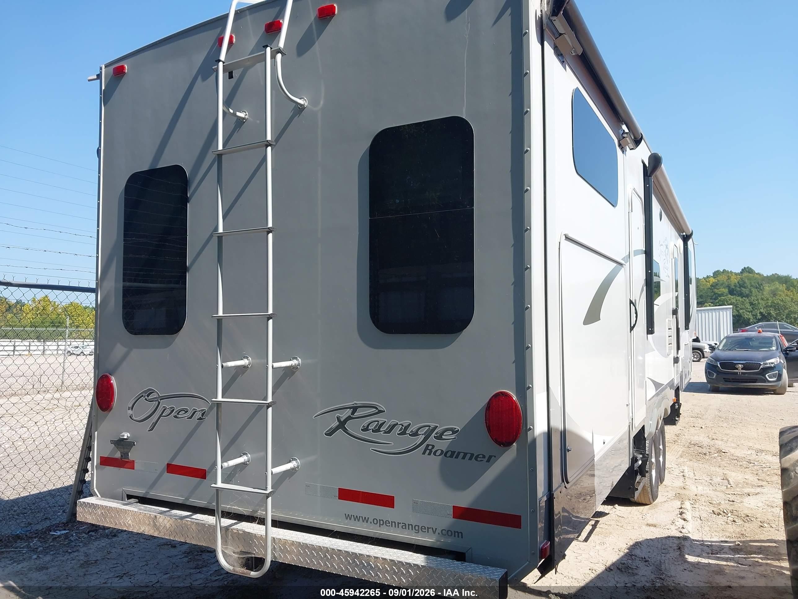 2014 Open Range 5th Wheel VIN 5XMFL3922E5012690 IAAI salvage auction — Undercarriage, Salvage (Tennessee), sold $5,300 on 2026-09-09 (photo 4)