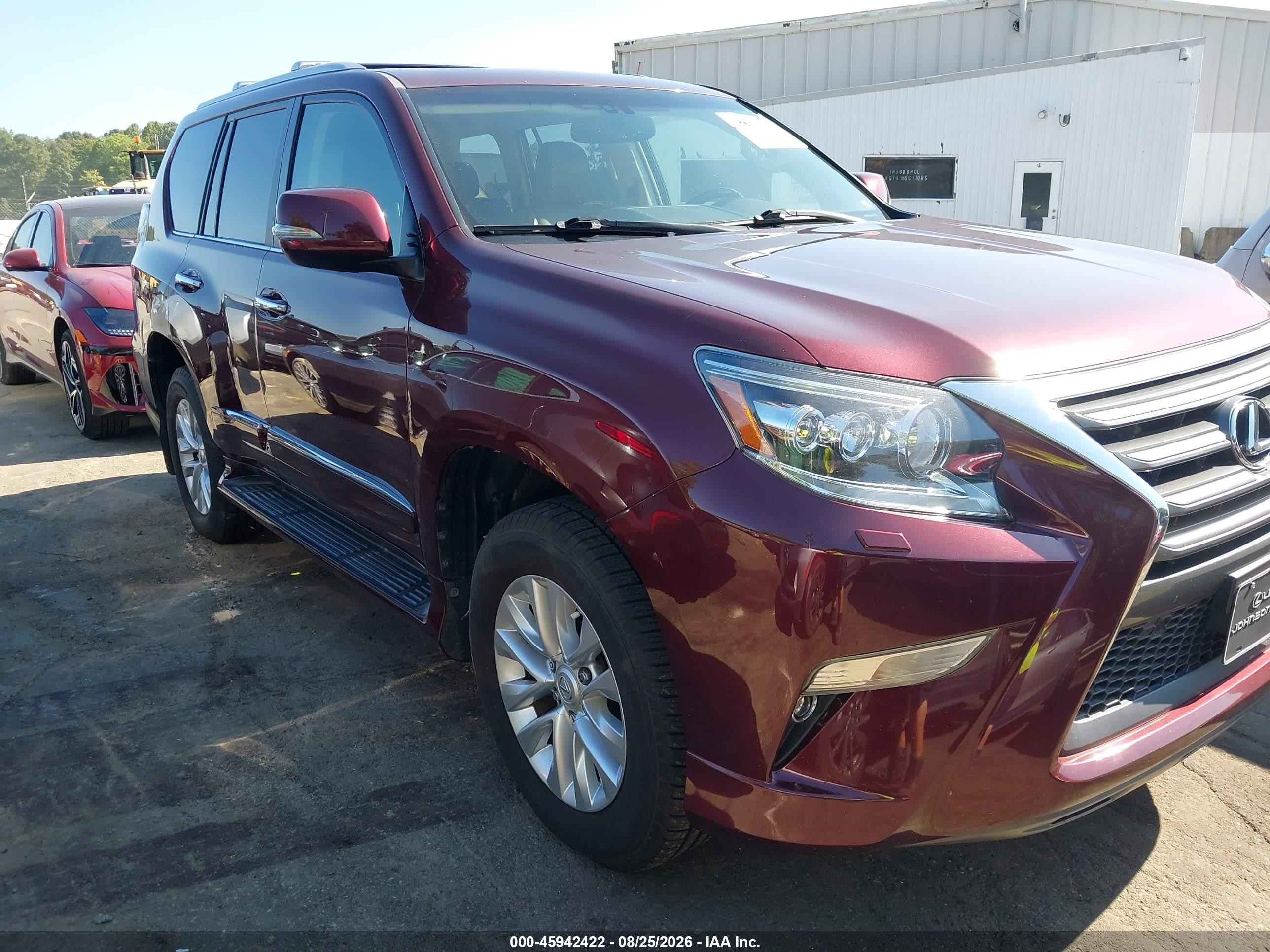 2019 Lexus GX 460 VIN JTJBM7FX5K5228766 — IAAI salvage auction photo