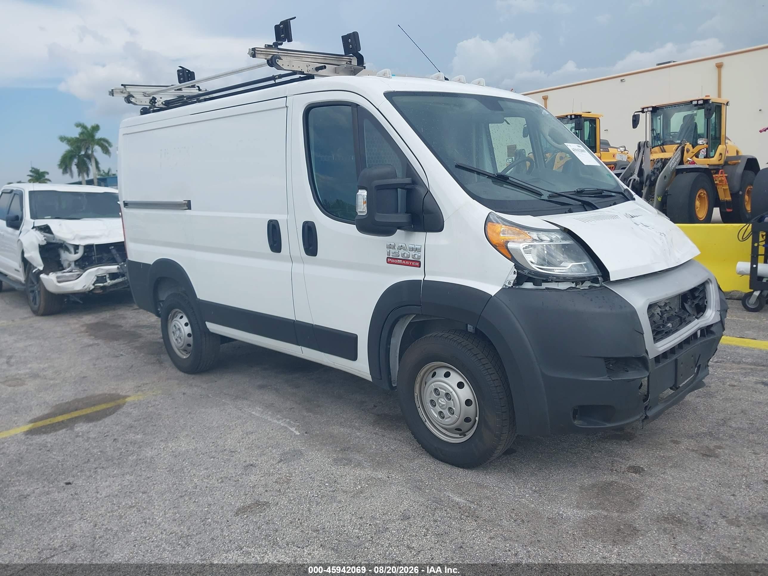 2021 Ram ProMaster 1500 VIN 3C6LRVNG6ME546604 — IAAI salvage auction photo