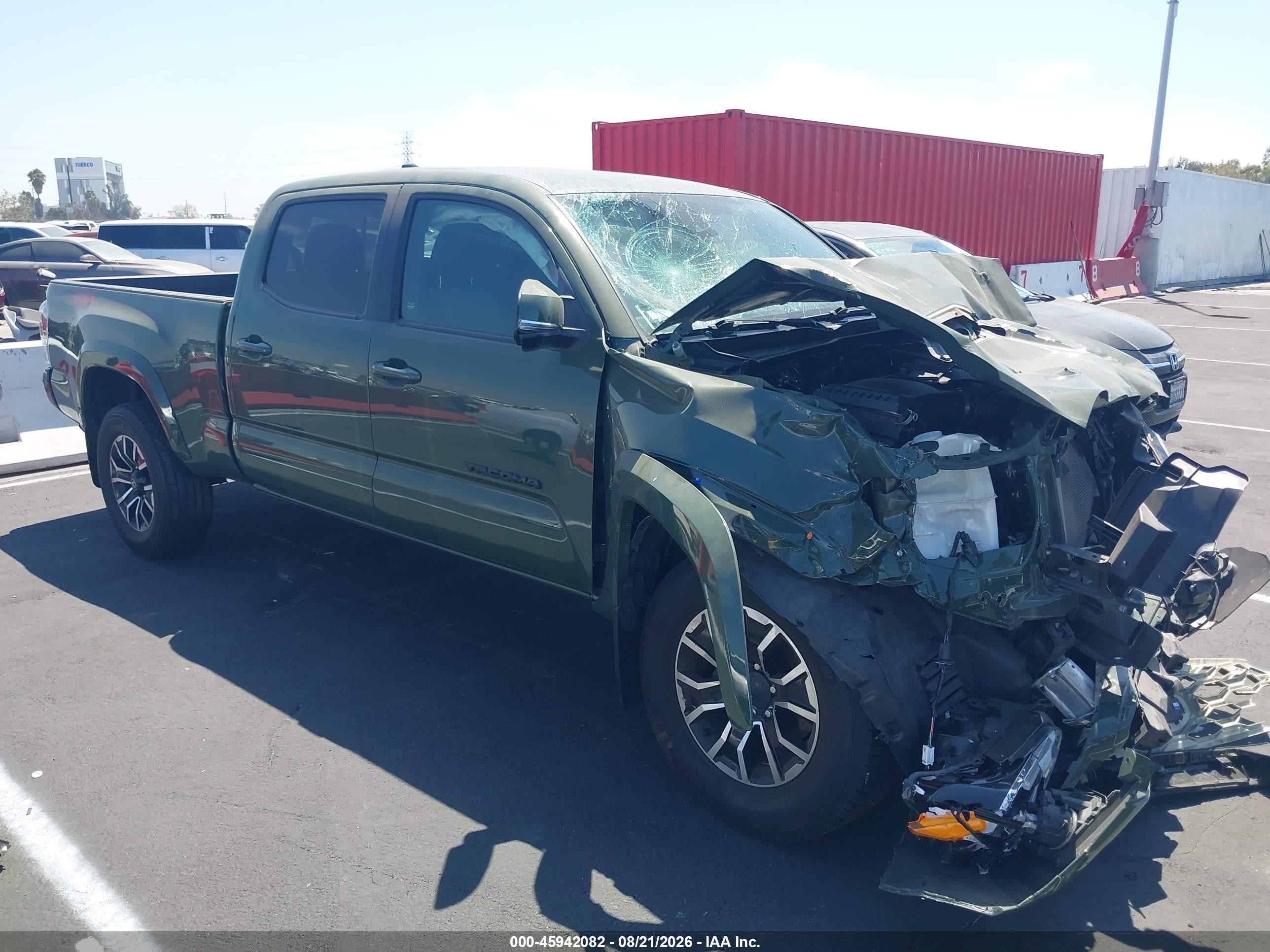 2022 Toyota Tacoma VIN 3TMDZ5BN8NM129752 — IAAI salvage auction photo