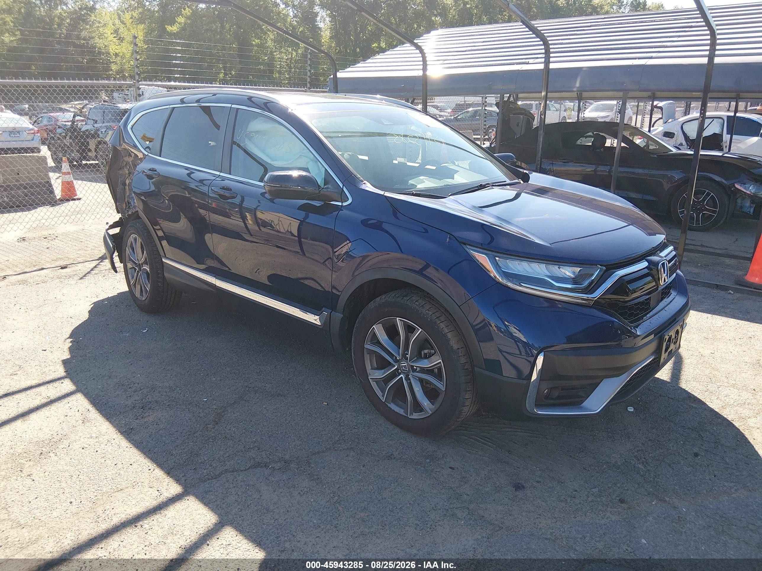 2020 Honda CR-V VIN 2HKRW2H90LH667792 — IAAI salvage auction photo