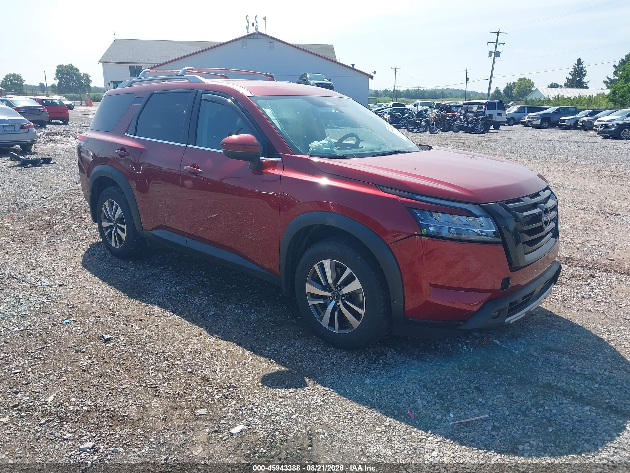 2023 Nissan Pathfinder VIN 5N1DR3CC2PC235843 — IAAI salvage auction photo