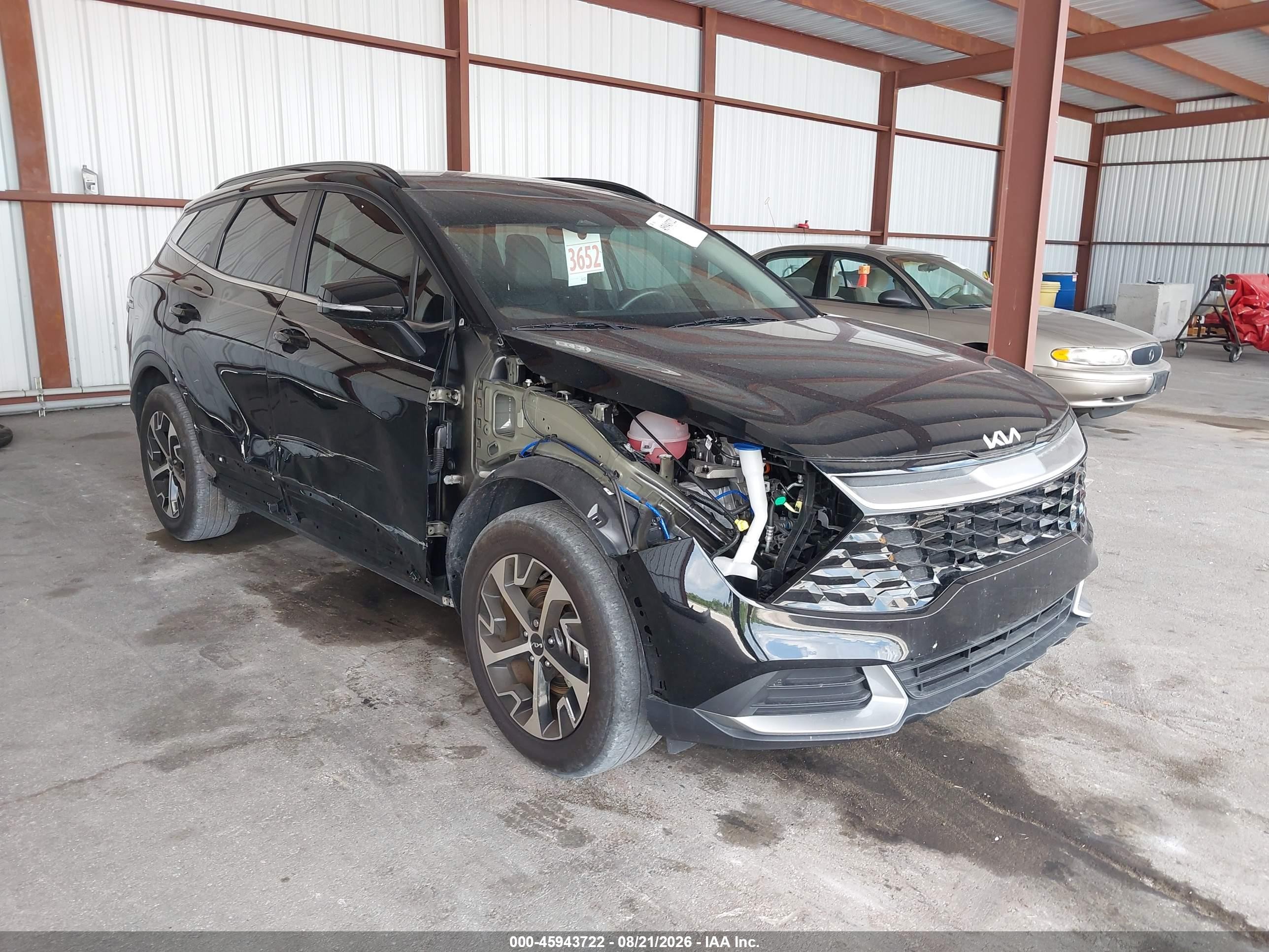 2025 Kia Sportage VIN 5XYK33DF9SG310600 — IAAI salvage auction photo