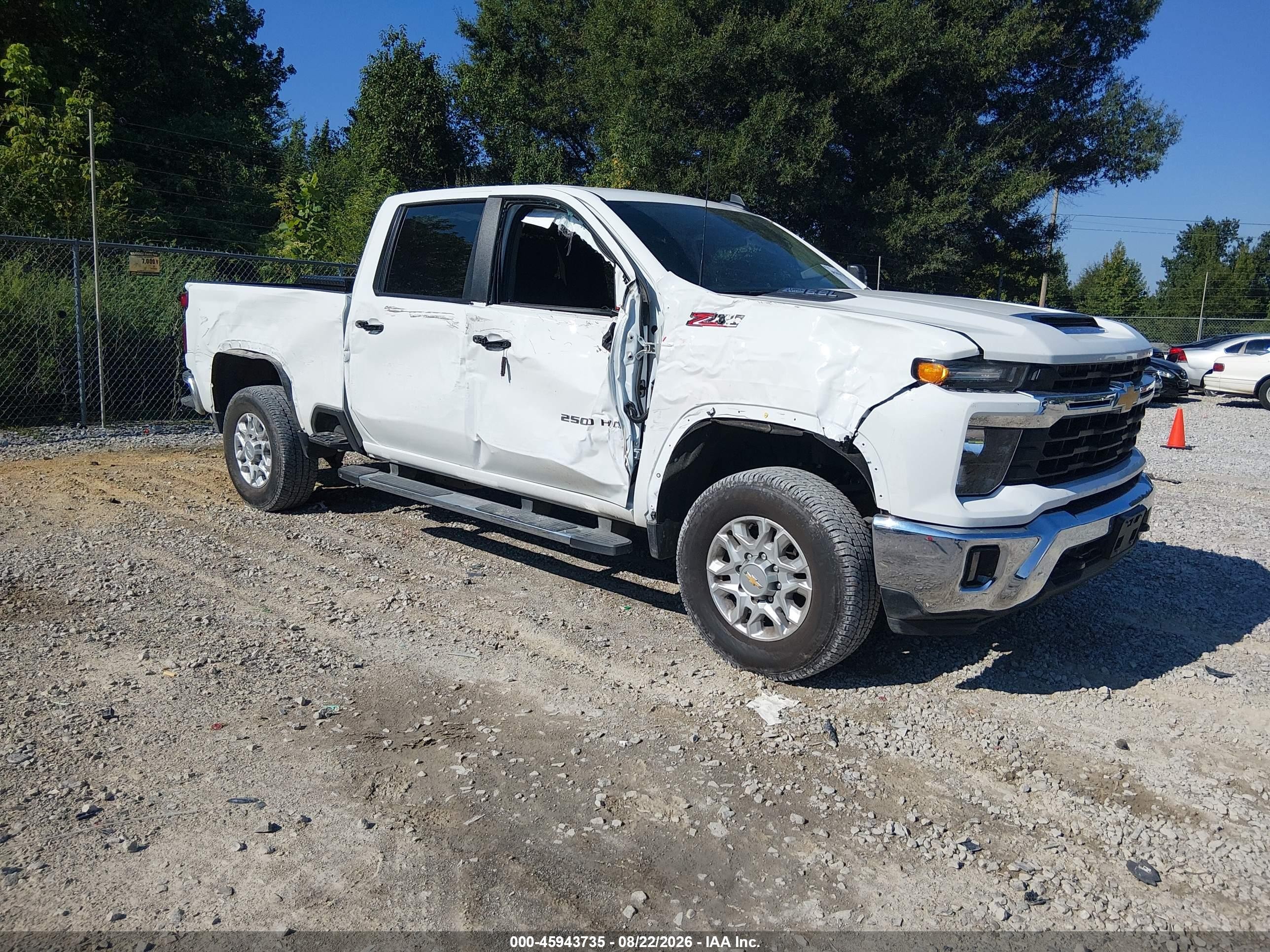 2025 Chevrolet Silverado 2500 VIN 1GC1KNE7XSF334795 — IAAI salvage auction photo