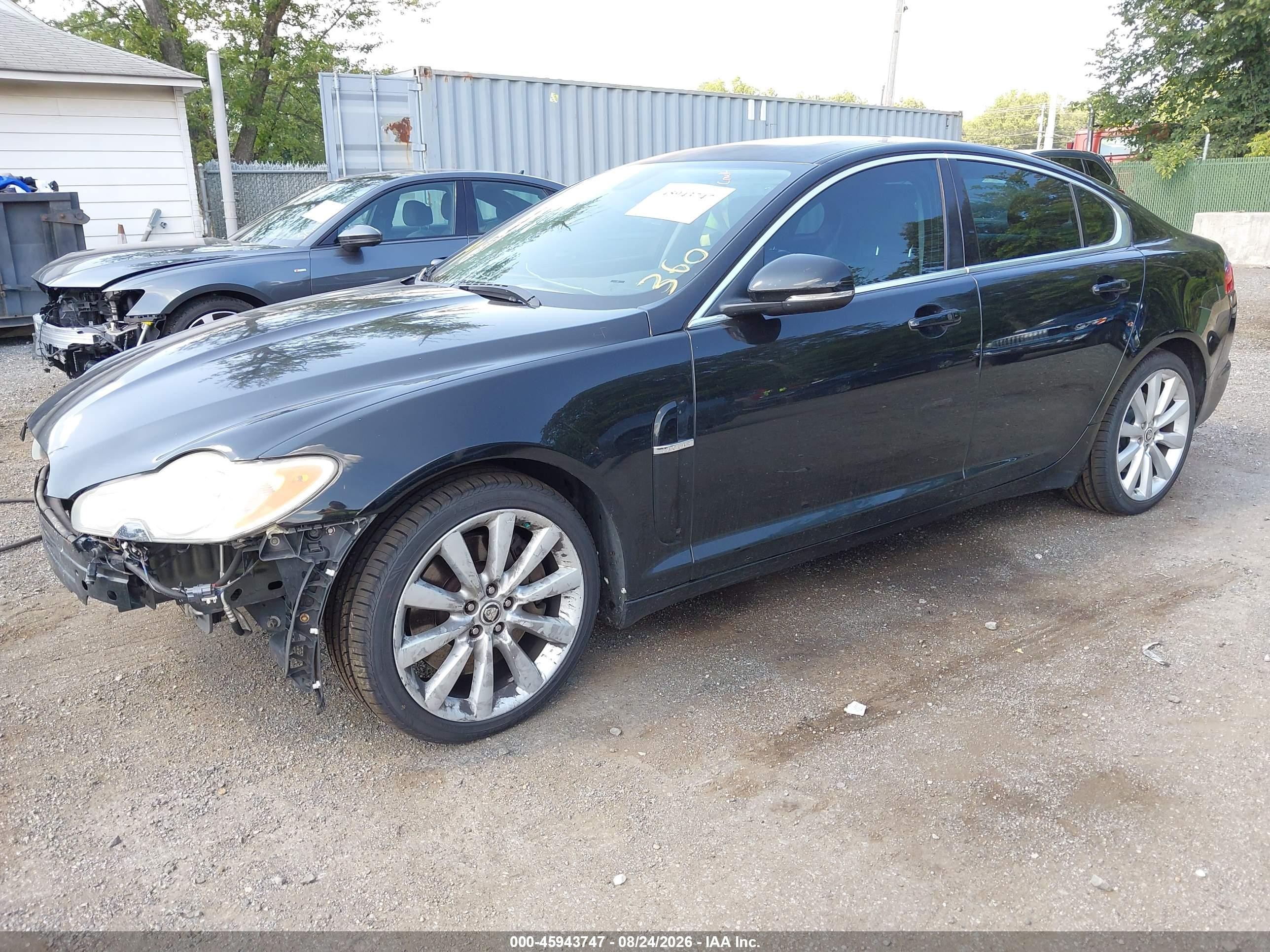 2011 Jaguar Xf VIN SAJWA0GB8BLR91319 IAAI salvage auction — Front End, Salvage - Greater Than 75% (Maryland), sold $500 on 2026-09-12 (photo 2)
