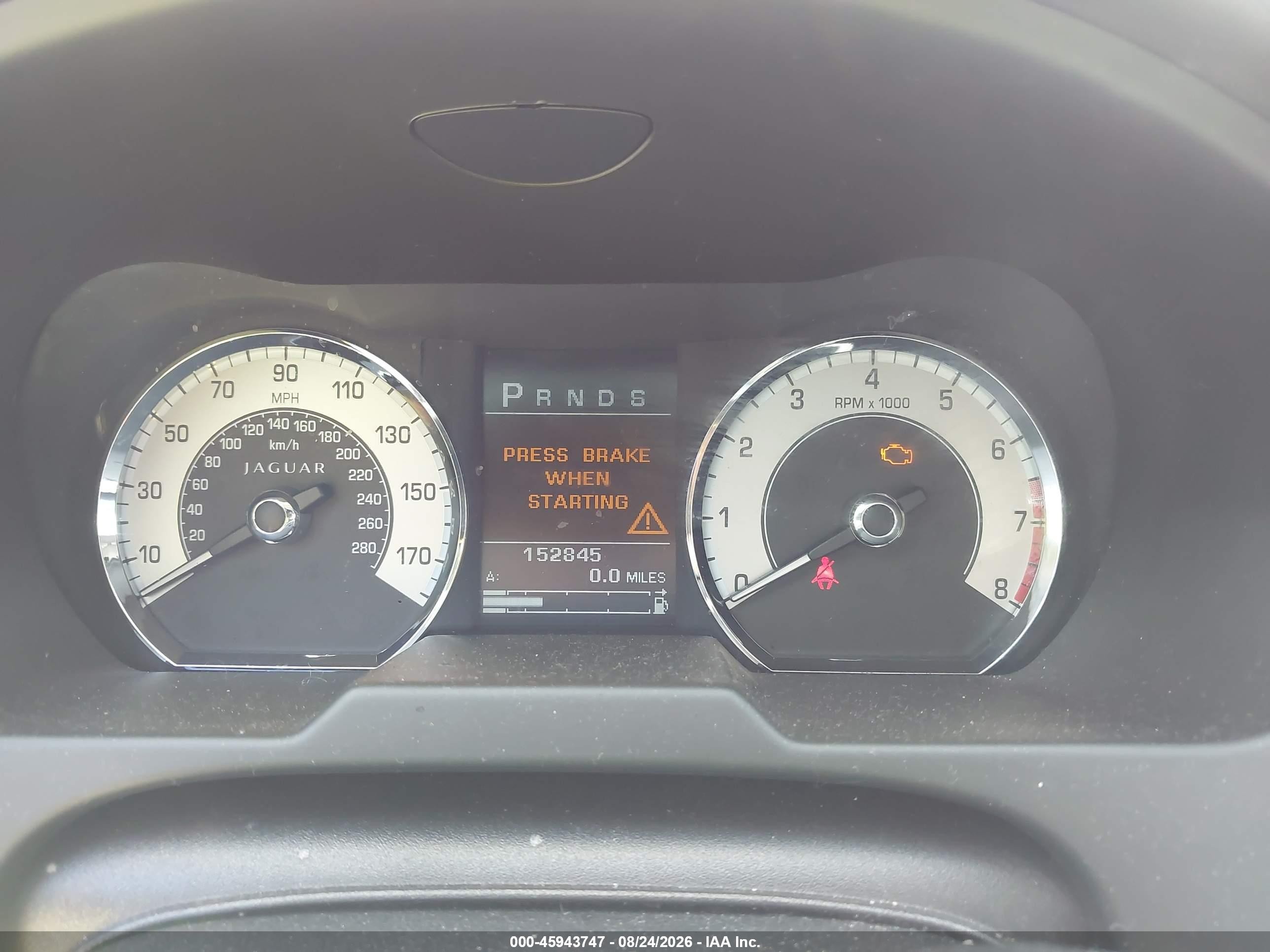 2011 Jaguar Xf VIN SAJWA0GB8BLR91319 IAAI salvage auction — Front End, Salvage - Greater Than 75% (Maryland), sold $500 on 2026-09-12 (photo 7)
