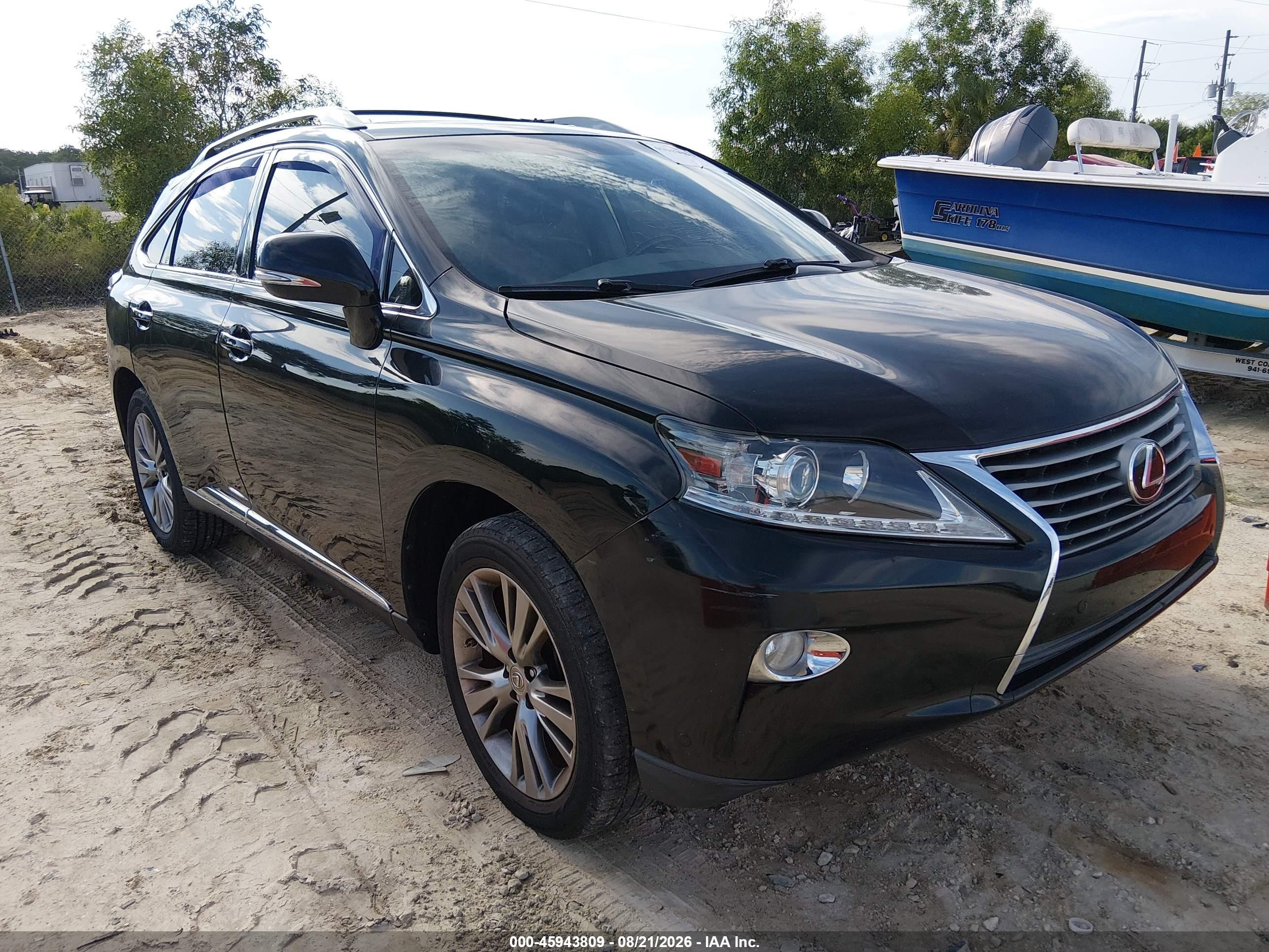 2014 Lexus RX 350 VIN JTJZK1BA8E2011320 — IAAI salvage auction photo