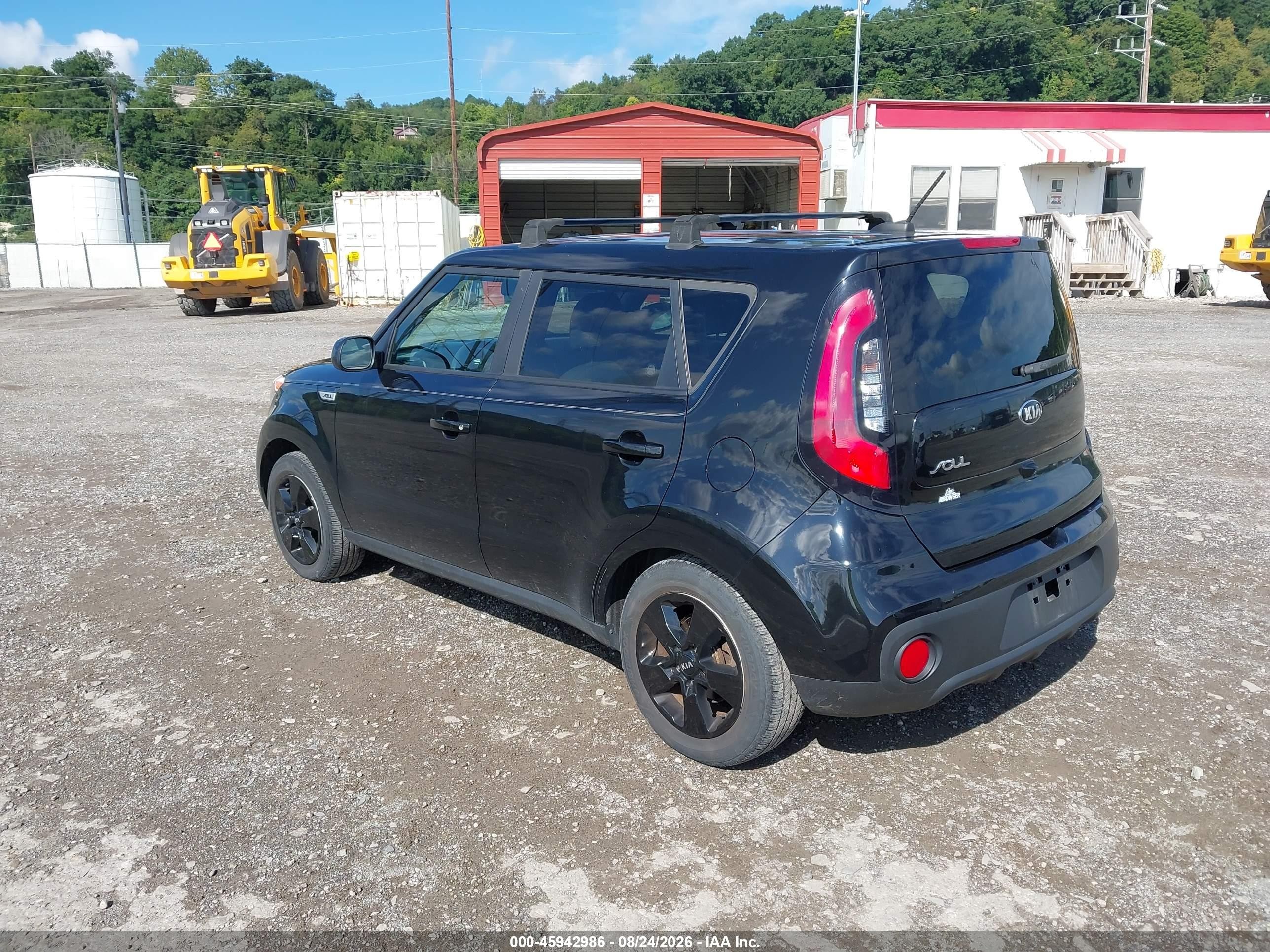 2019 Kia Soul VIN KNDJN2A24K7695093 IAAI salvage auction — Rear End, Salvage (Pennsylvania), sold $1,850 on 2026-09-10 (photo 3)
