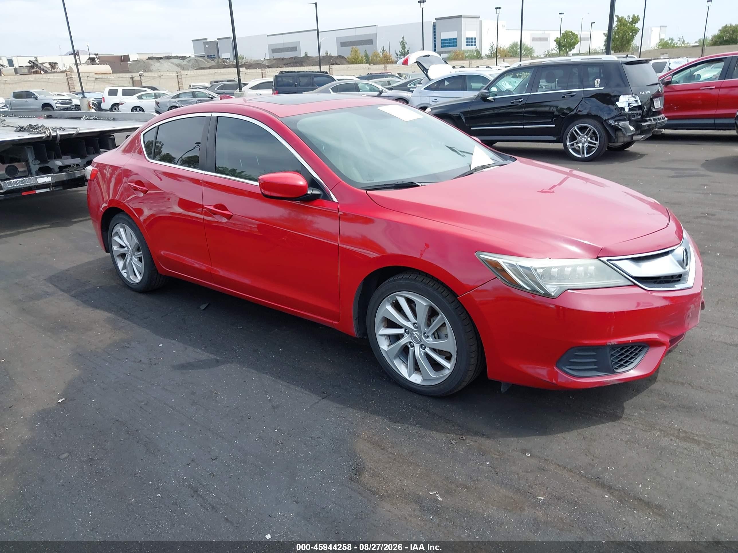 2017 Acura ILX VIN 19UDE2F30HA010146 IAAI salvage auction — Front End, Wait Title, sold $2,750 on 2026-09-20 (photo 1)