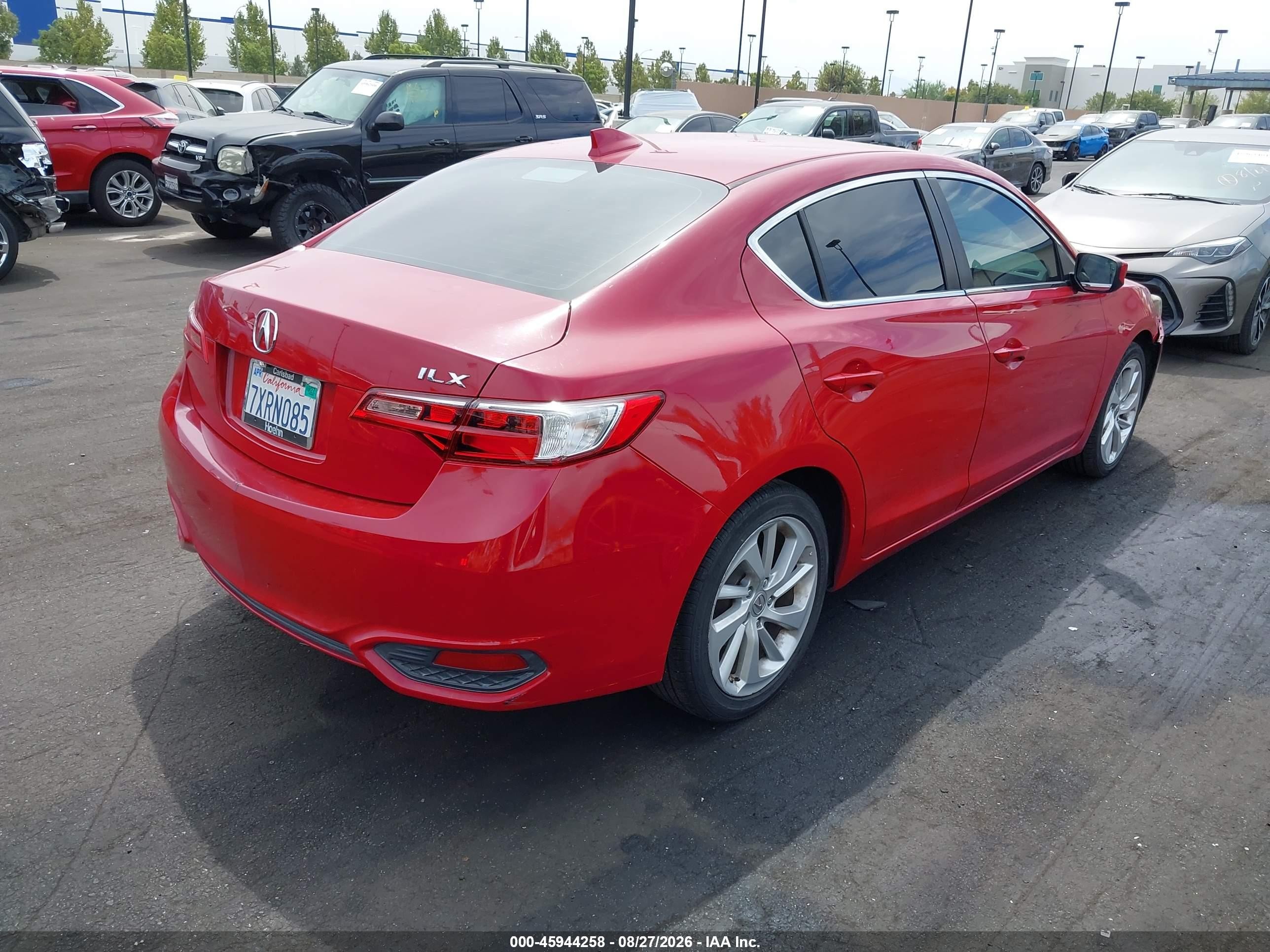 2017 Acura ILX VIN 19UDE2F30HA010146 IAAI salvage auction — Front End, Wait Title, sold $2,750 on 2026-09-20 (photo 4)