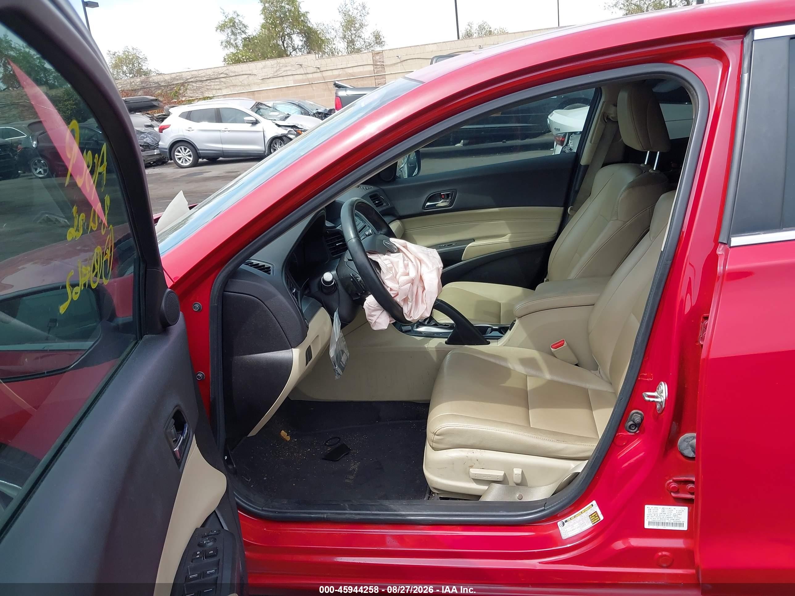 2017 Acura ILX VIN 19UDE2F30HA010146 IAAI salvage auction — Front End, Wait Title, sold $2,750 on 2026-09-20 (photo 5)