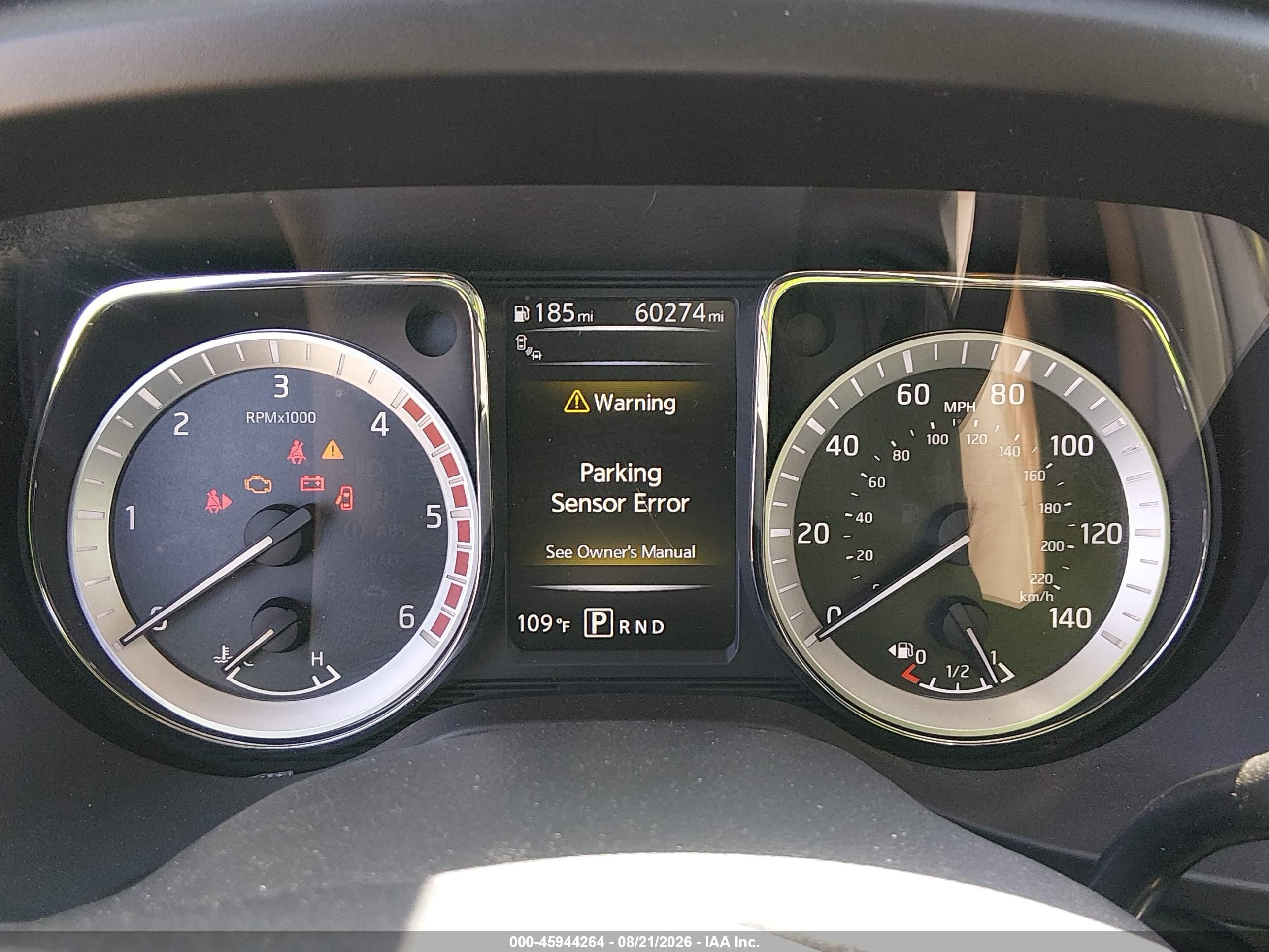 2016 Nissan TITAN VIN 1N6BA1F26GN509931 IAAI salvage auction — Front End, Salvage (California), sold $7,875 on 2026-09-08 (photo 7)