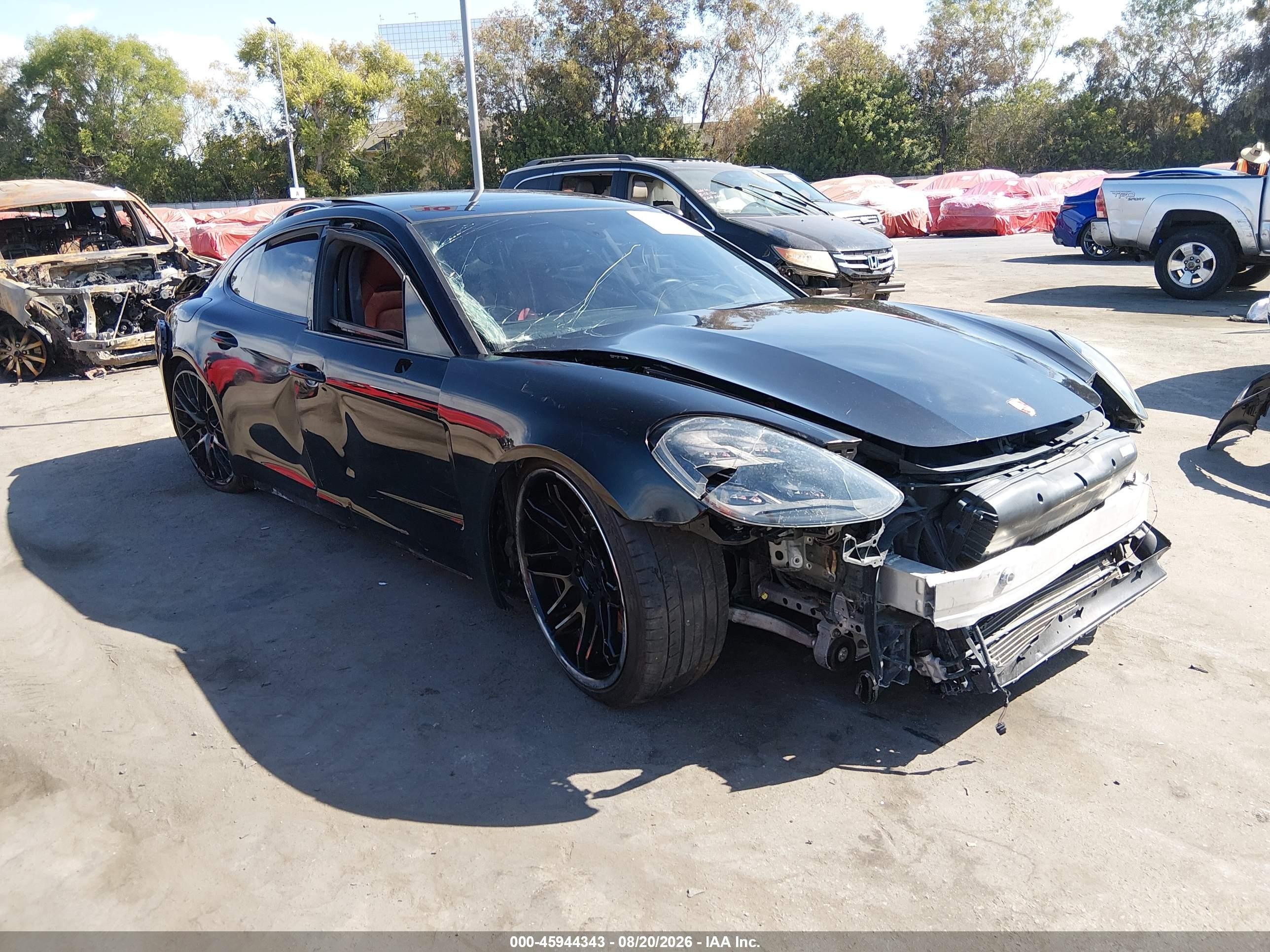 2022 Porsche Panamera VIN WP0AG2A70NL135363 — IAAI salvage auction photo