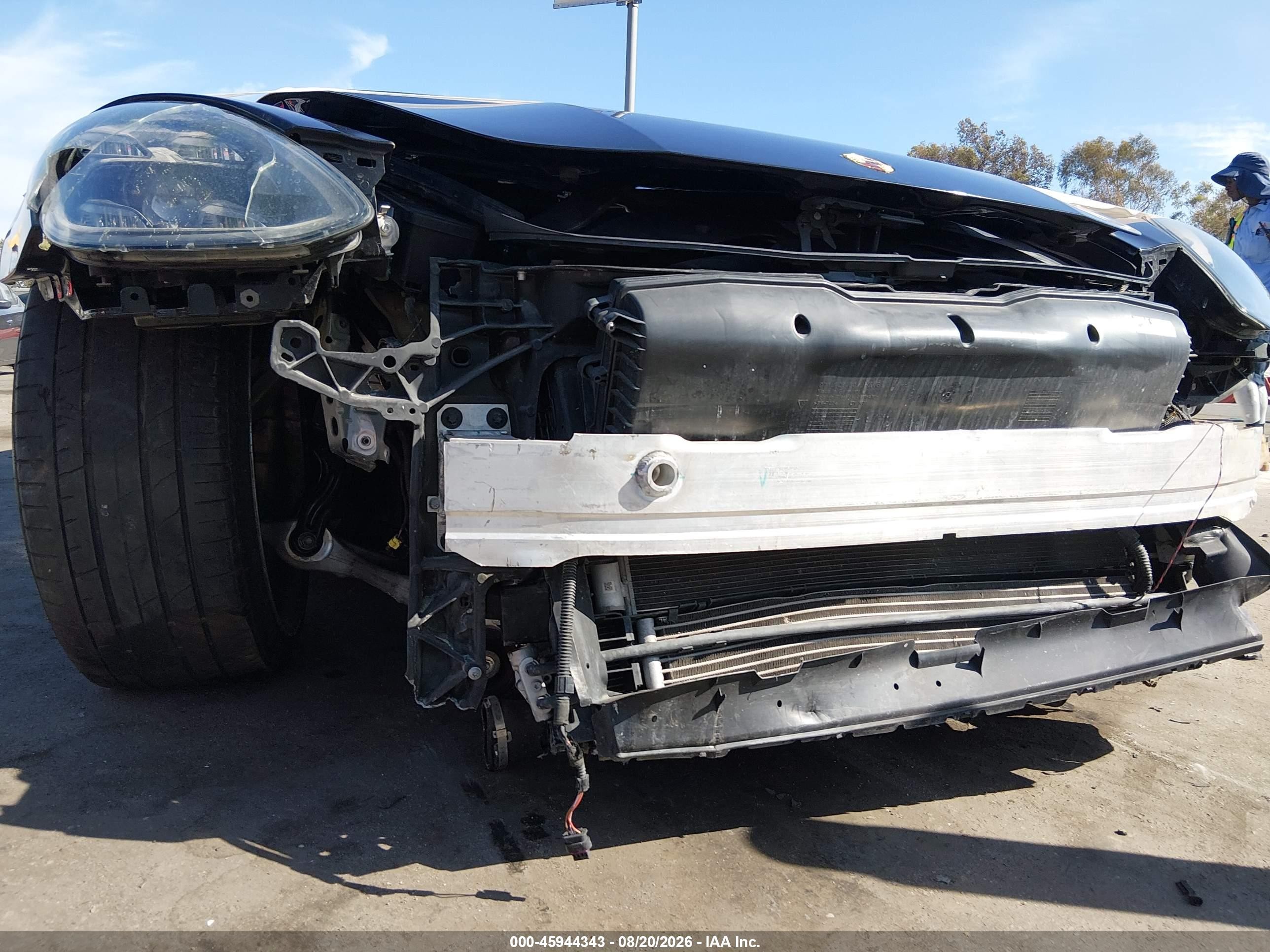 2022 Porsche Panamera VIN WP0AG2A70NL135363 IAAI salvage auction — Front End, Salvage (California), sold $25,900 on 2026-09-08 (photo 6)