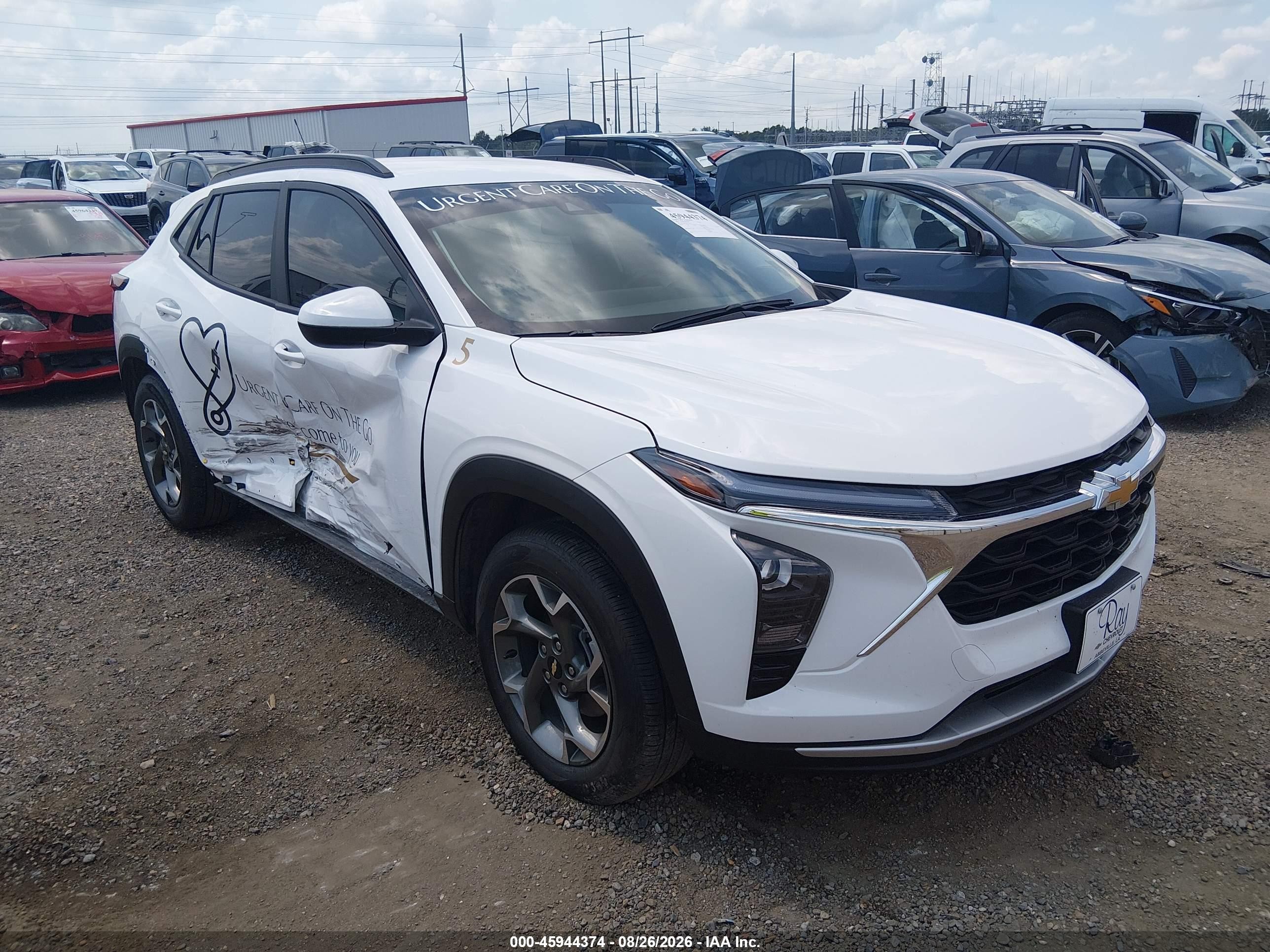 2026 Chevrolet Trax VIN KL77LHEP1TC122876 — IAAI salvage auction photo