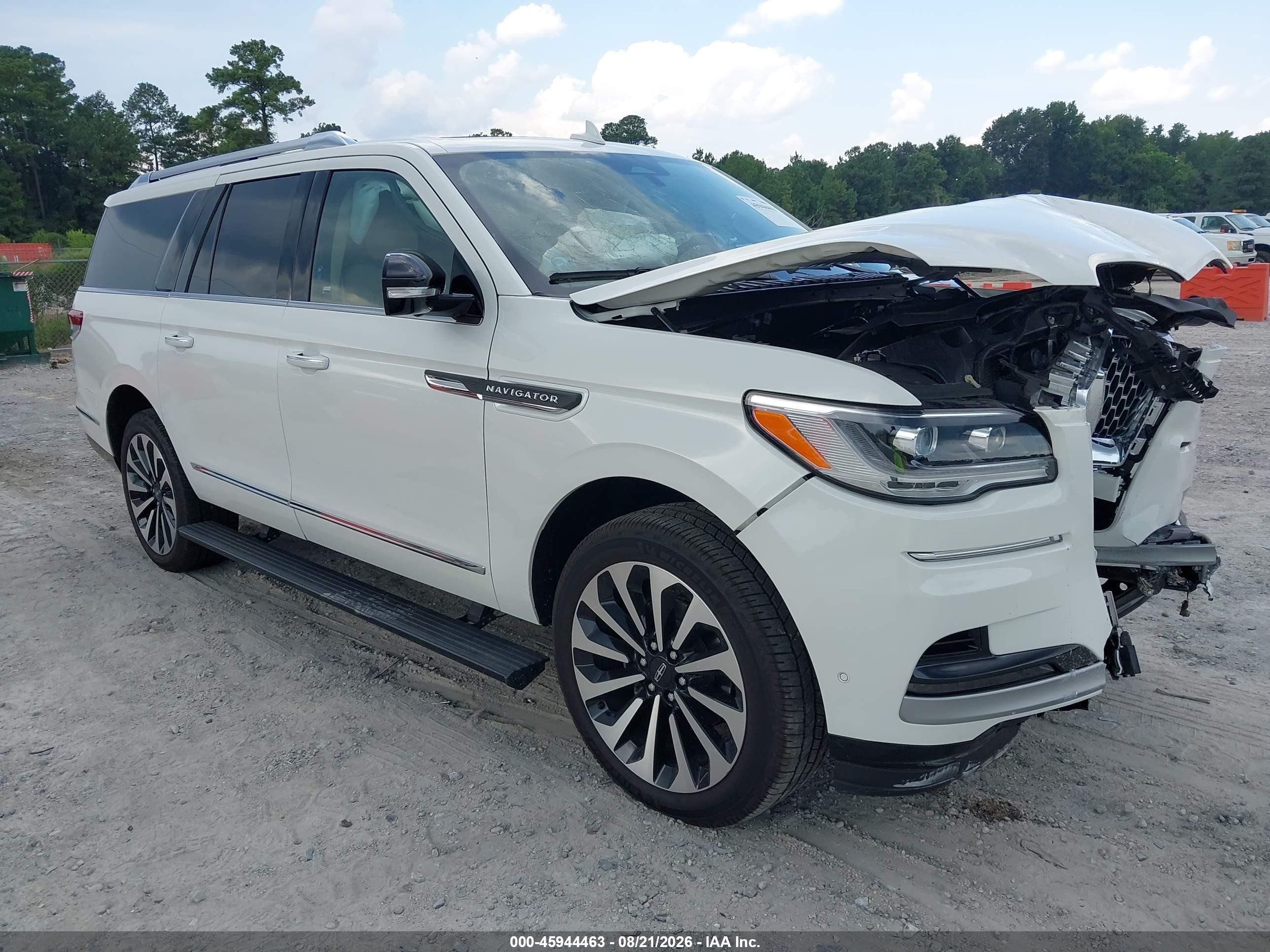 2022 Lincoln Navigator VIN 5LMJJ3LT6NEL03974 — IAAI salvage auction photo