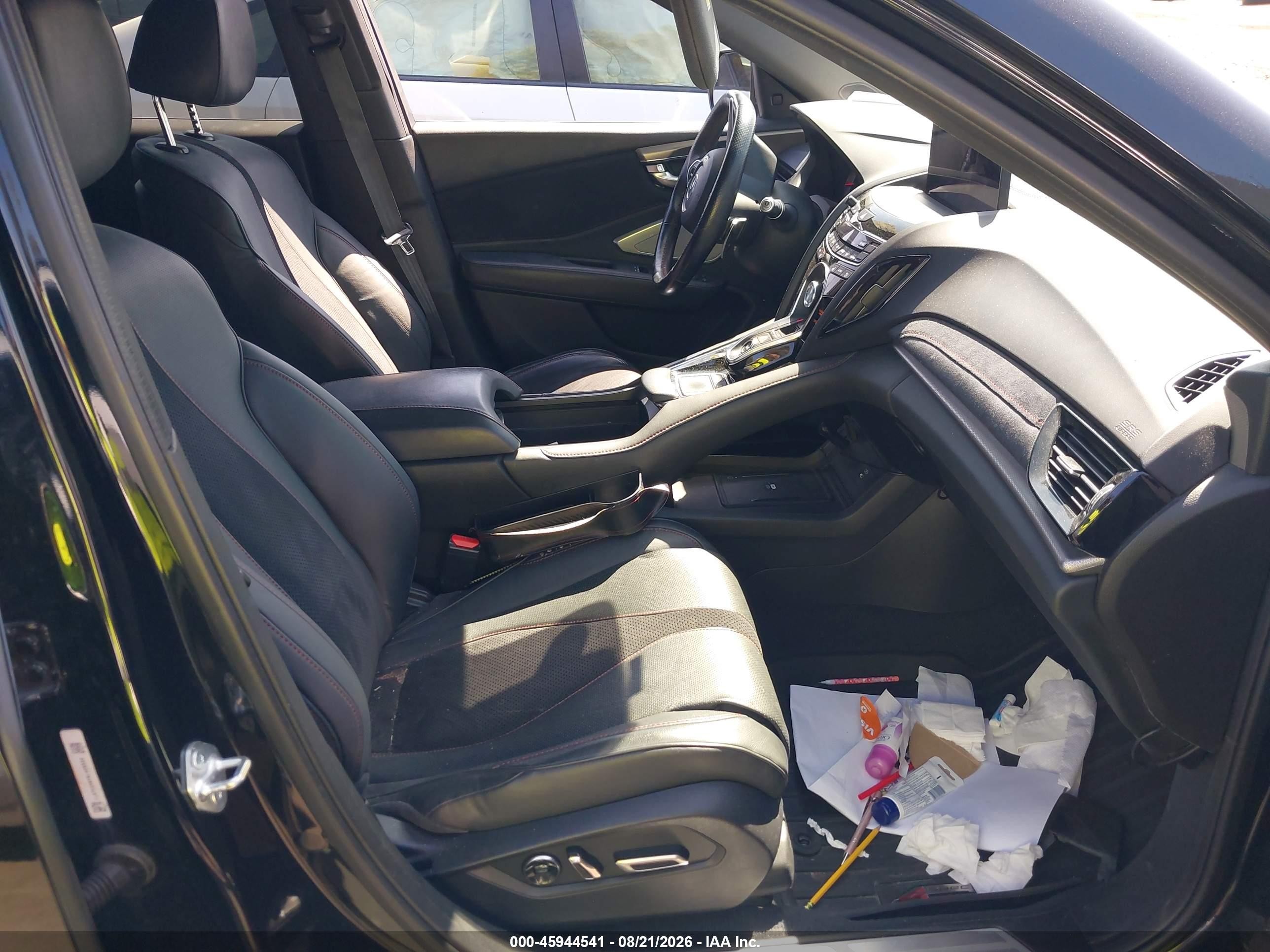 2022 Acura RDX VIN 5J8TC2H8XNL006552 IAAI salvage auction — Side, Salvage Certificate (California), sold $10,700 on 2026-09-19 (photo 5)