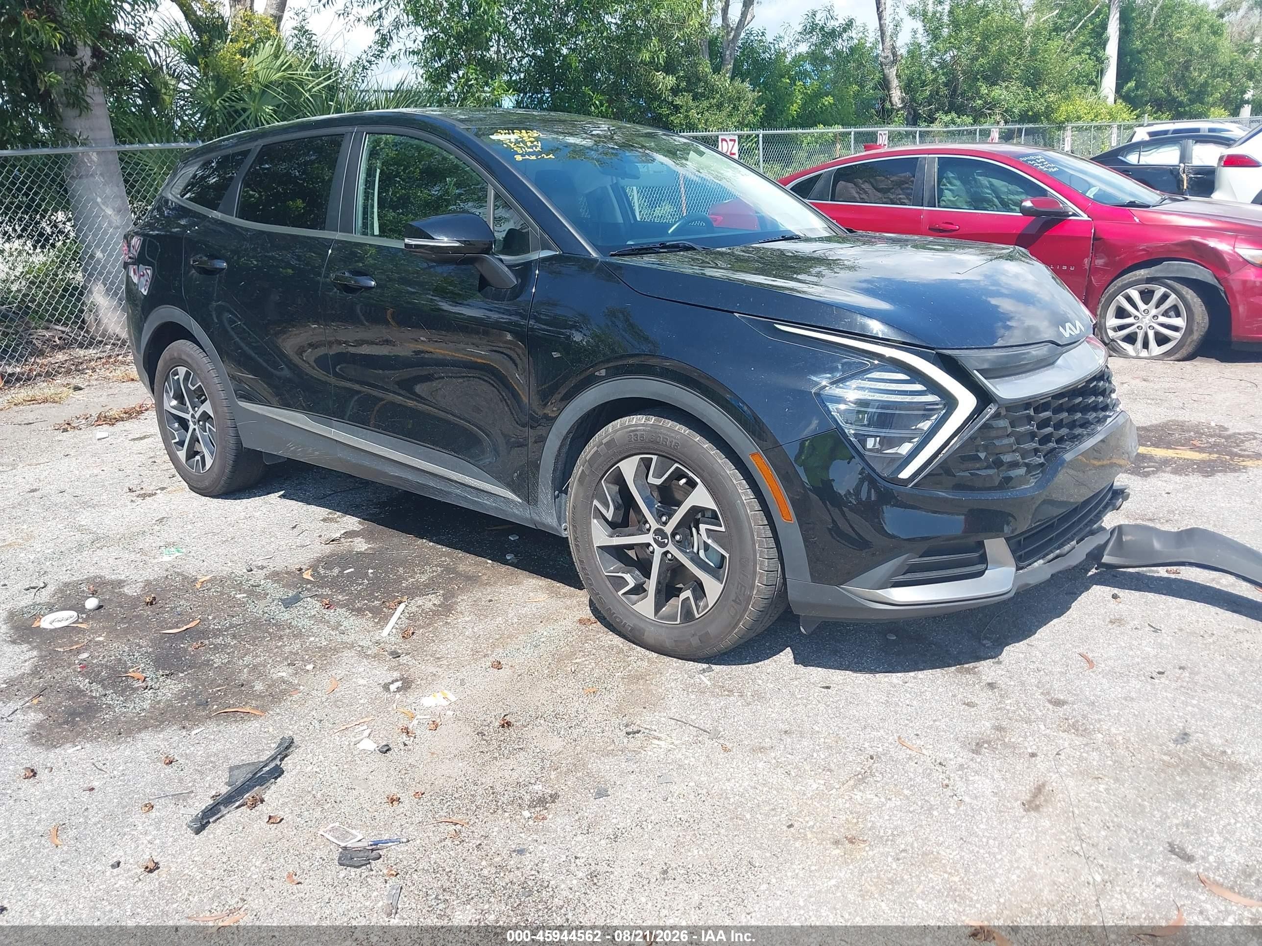 2024 Kia Sportage VIN 5XYK33DF7RG161713 — IAAI salvage auction photo