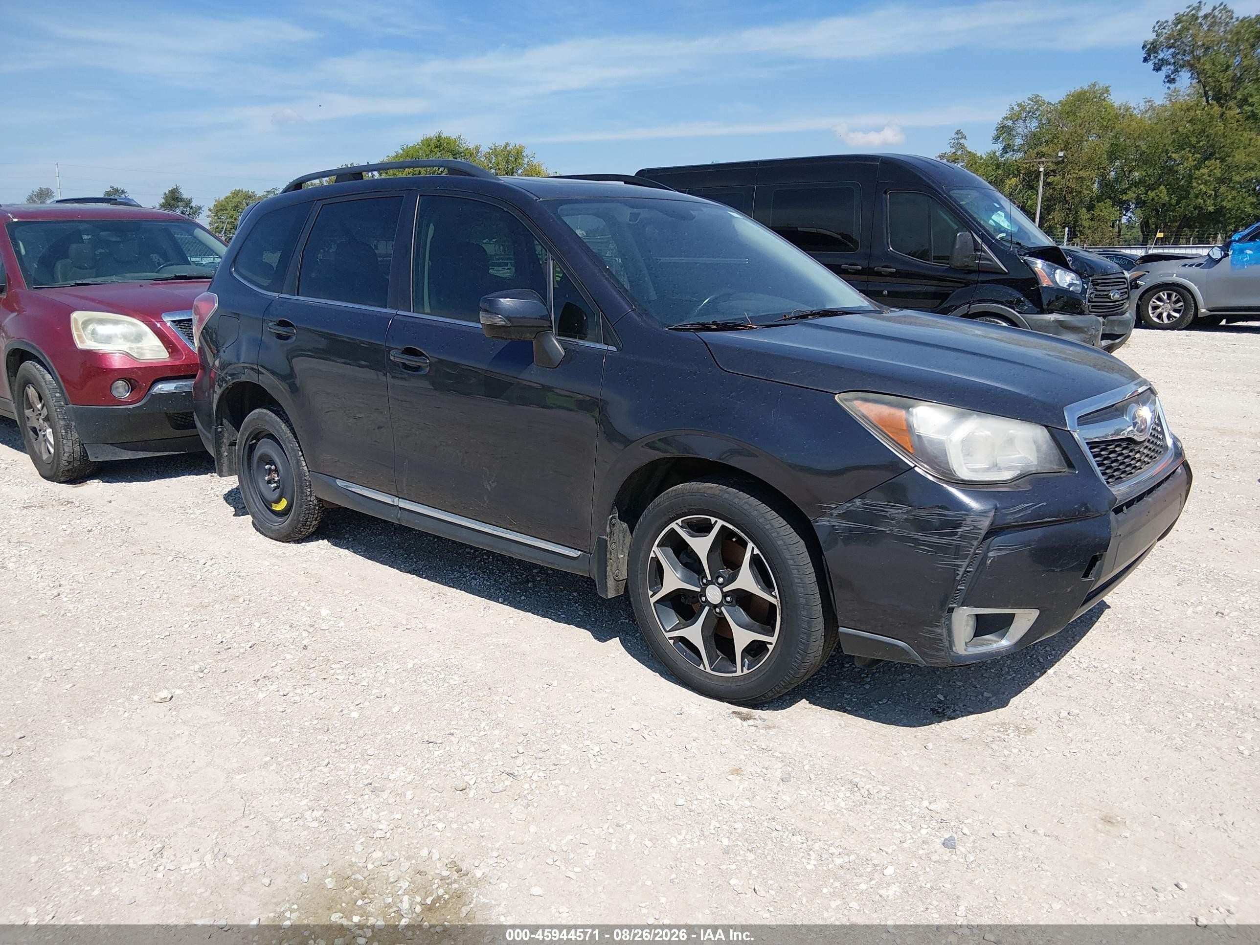 2015 Subaru Forester VIN JF2SJGWC2FH490274 IAAI salvage auction — Normal Wear, Clear (Missouri), sold $1,400 on 2026-09-12 (photo 1)