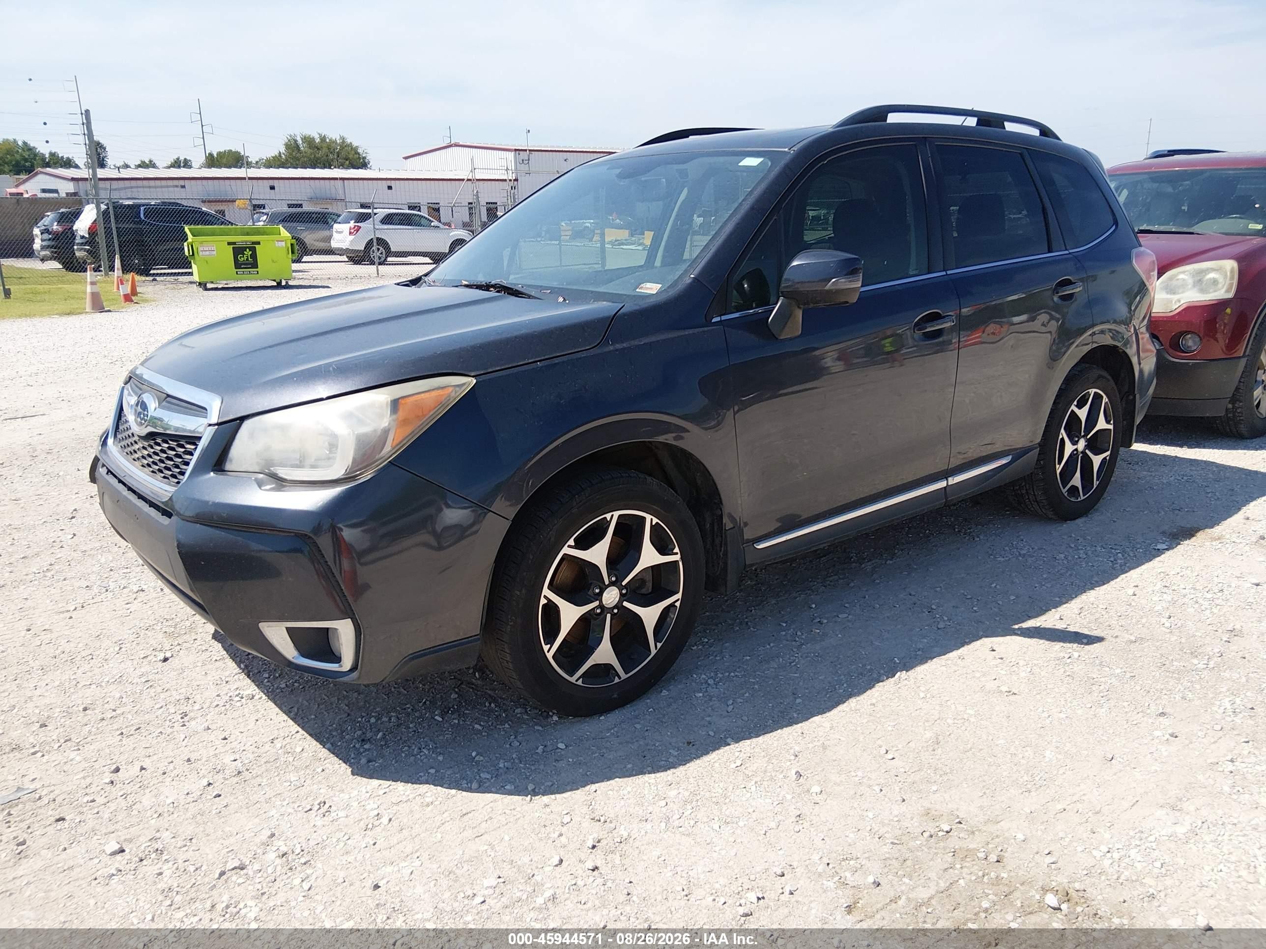 2015 Subaru Forester VIN JF2SJGWC2FH490274 IAAI salvage auction — Normal Wear, Clear (Missouri), sold $1,400 on 2026-09-12 (photo 2)