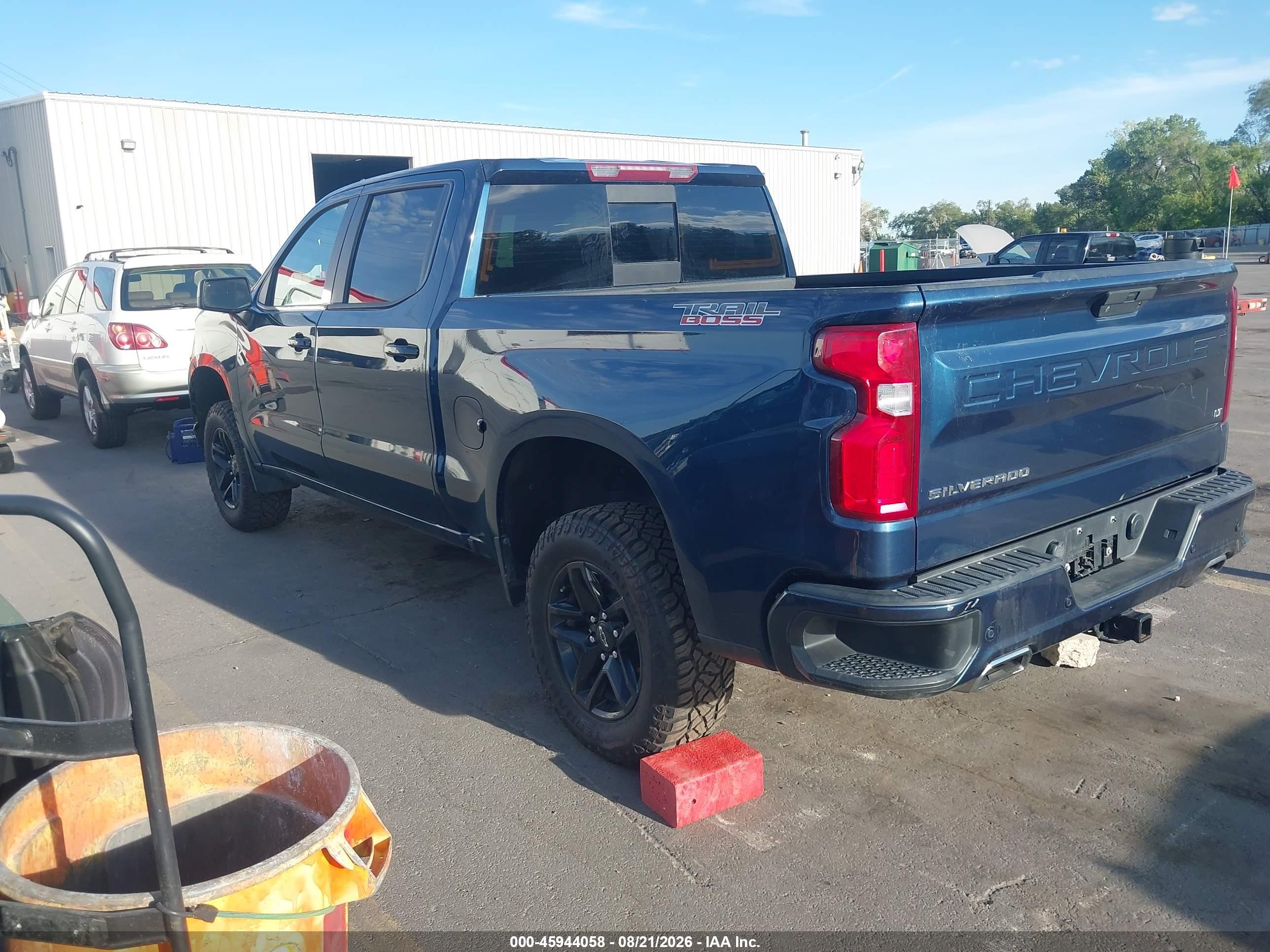2021 Chevrolet Silverado VIN 3GCPYFED7MG210795 IAAI salvage auction — Mechanical, Salvage (Idaho), sold $7,050 on 2026-09-03 (photo 3)