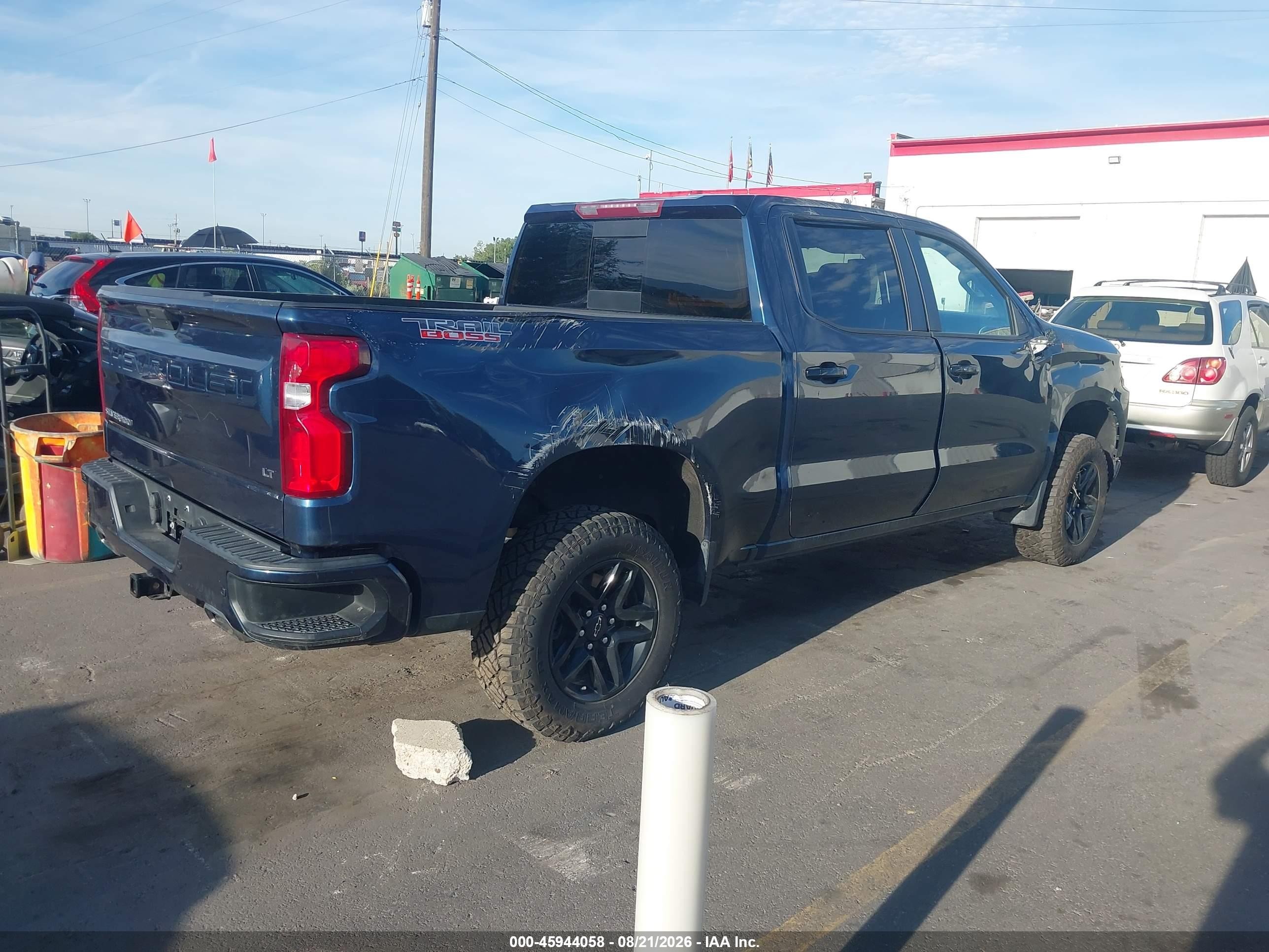 2021 Chevrolet Silverado VIN 3GCPYFED7MG210795 IAAI salvage auction — Mechanical, Salvage (Idaho), sold $7,050 on 2026-09-03 (photo 4)