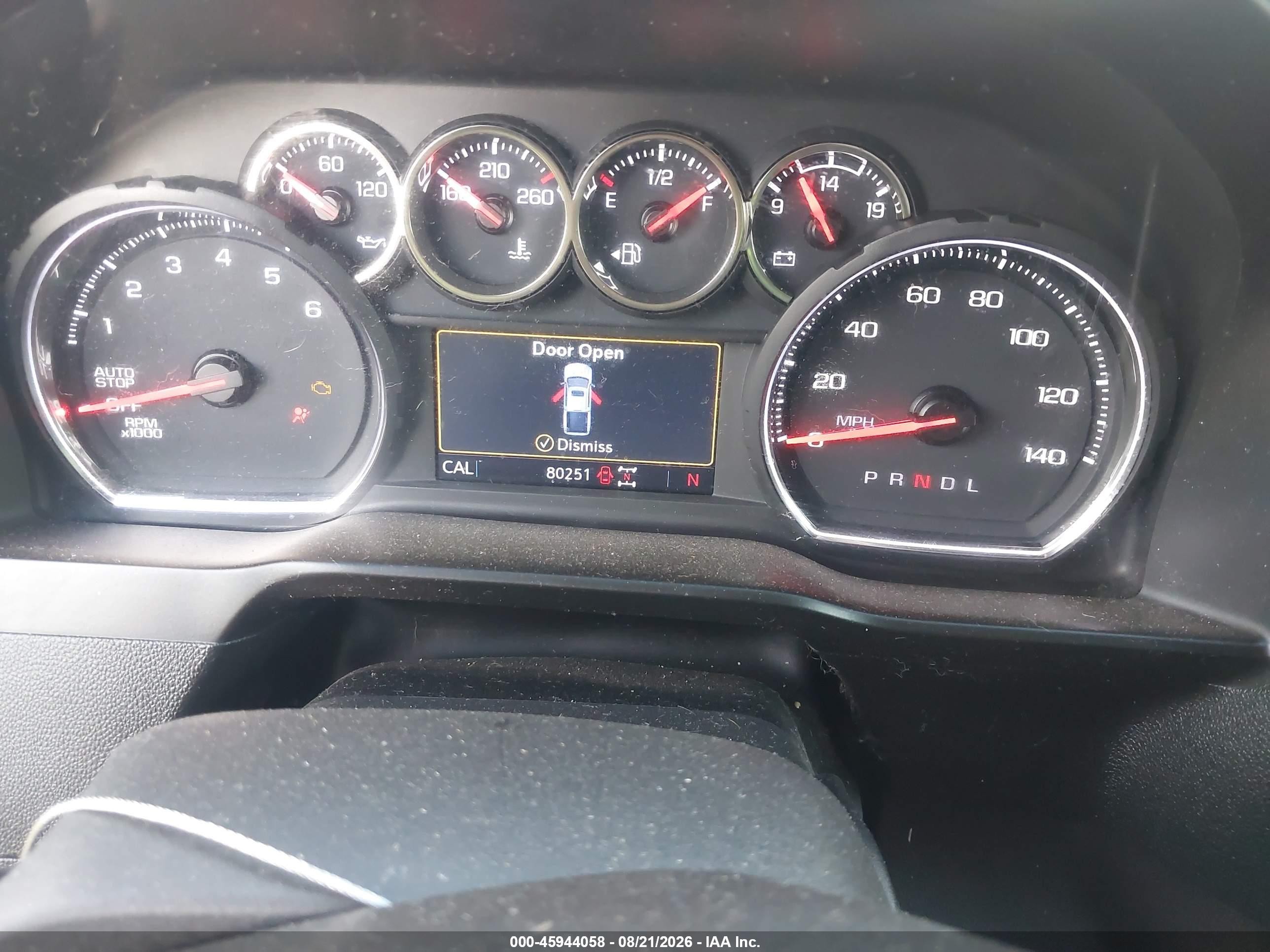 2021 Chevrolet Silverado VIN 3GCPYFED7MG210795 IAAI salvage auction — Mechanical, Salvage (Idaho), sold $7,050 on 2026-09-03 (photo 7)