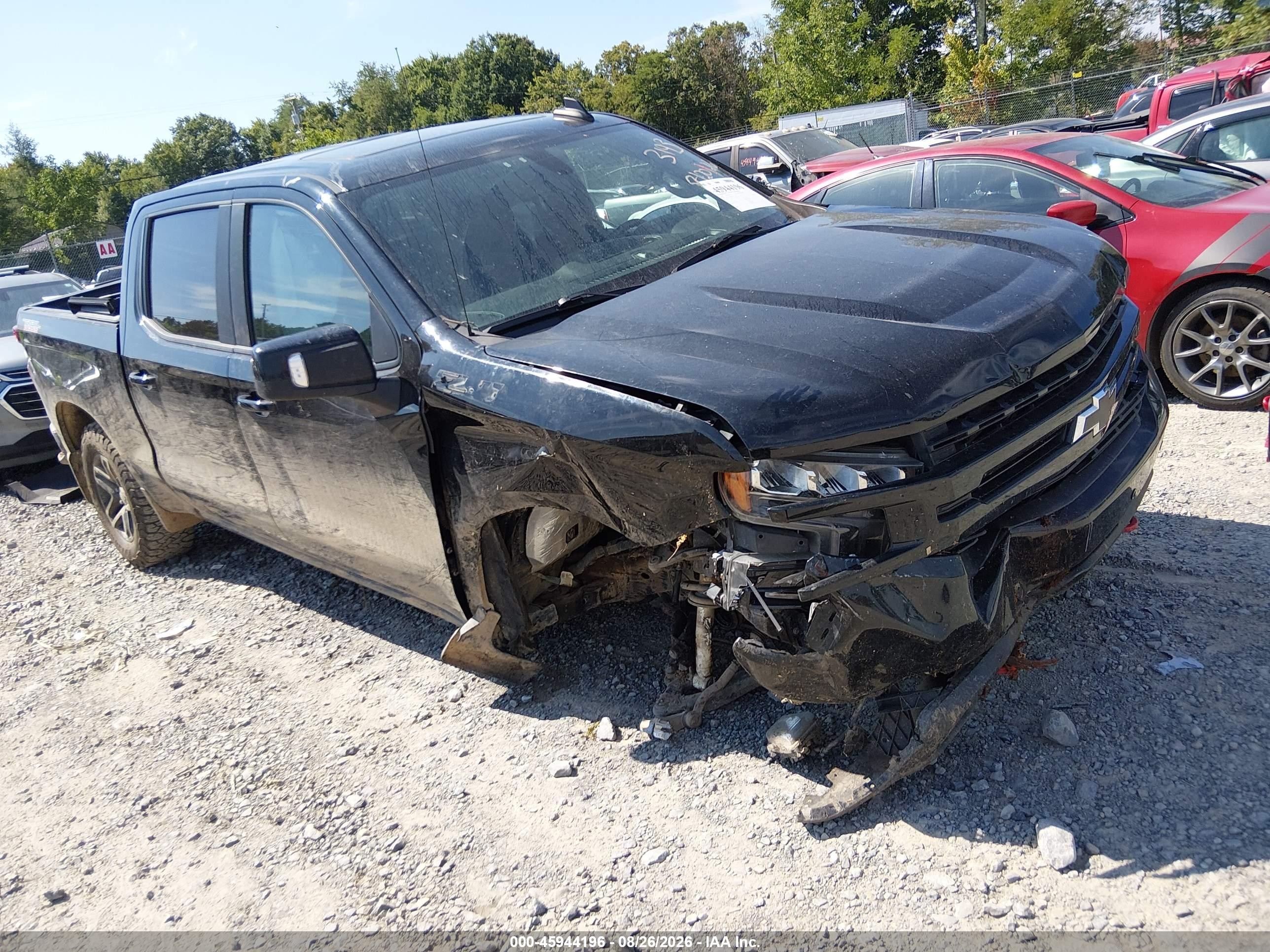2019 Chevrolet Silverado 1500 VIN 1GCPYFED7KZ103193 — IAAI salvage auction photo