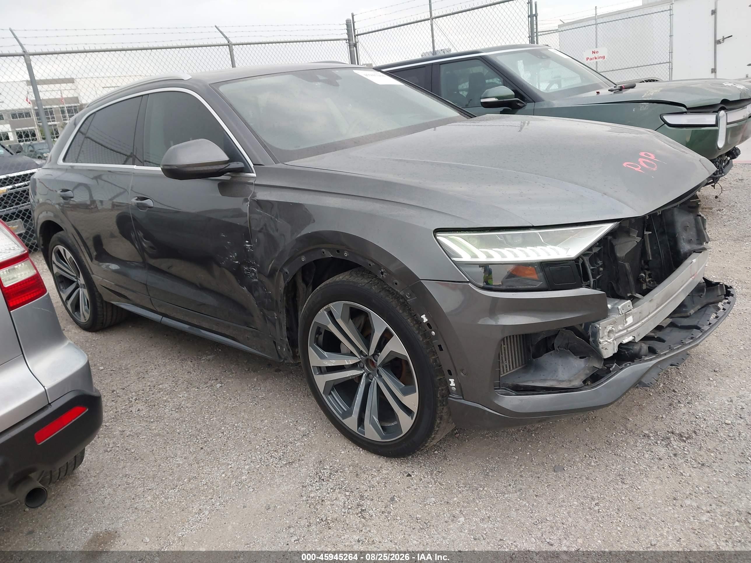 2019 Audi Q8 VIN WA1CVAF13KD014999 — IAAI salvage auction photo