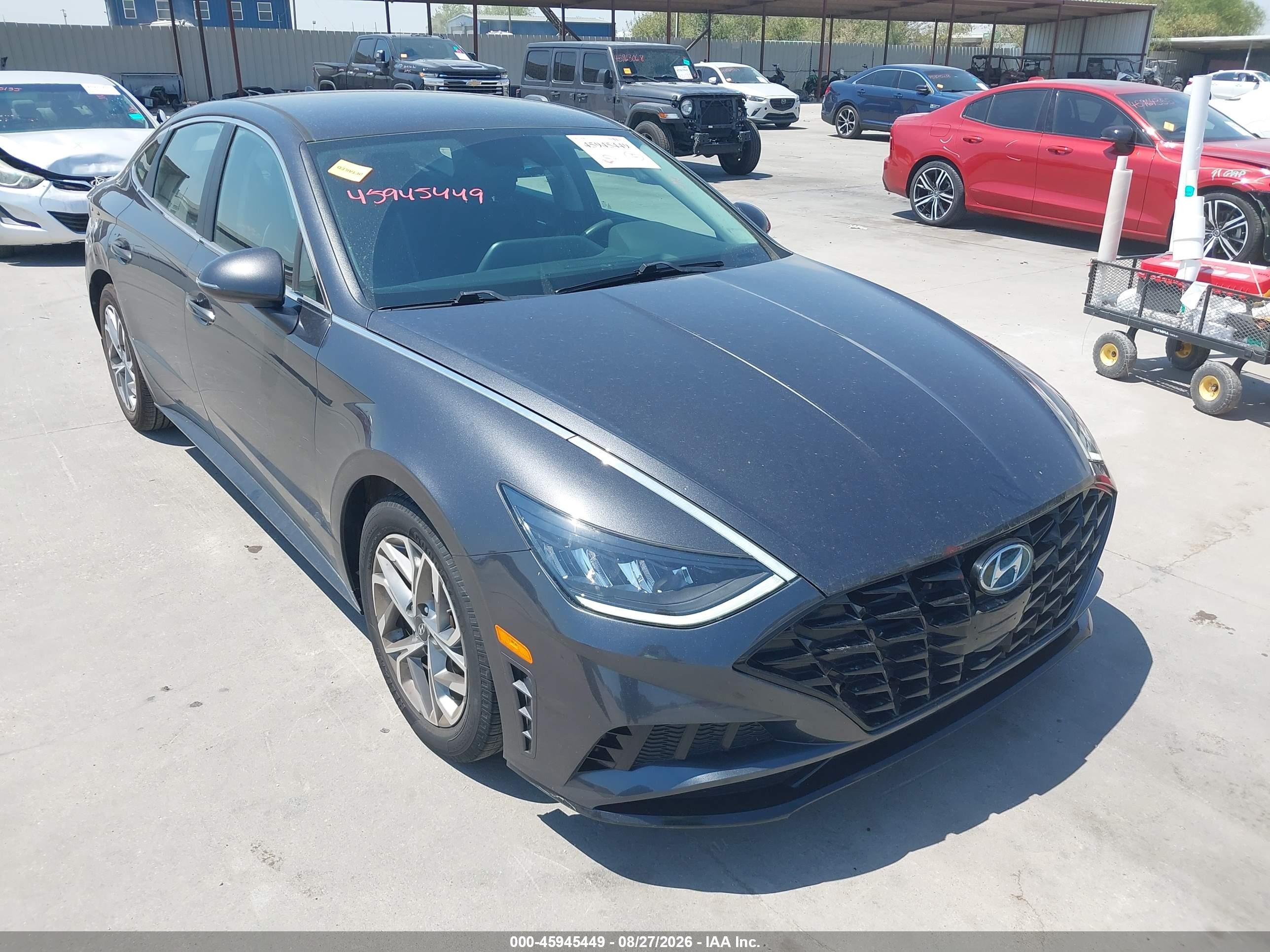 2021 Hyundai Sonata VIN 5NPEL4JAXMH092206 — IAAI salvage auction photo