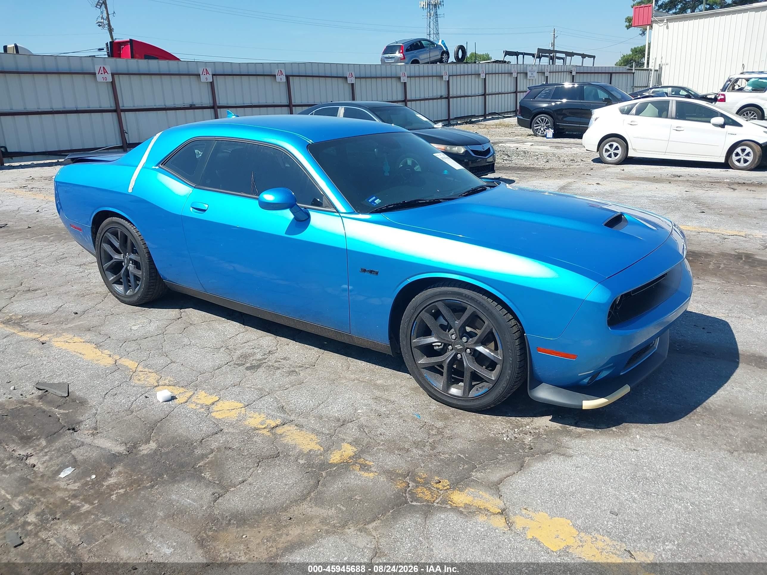 2023 Dodge Challenger VIN 2C3CDZBT7PH593864 — IAAI salvage auction photo