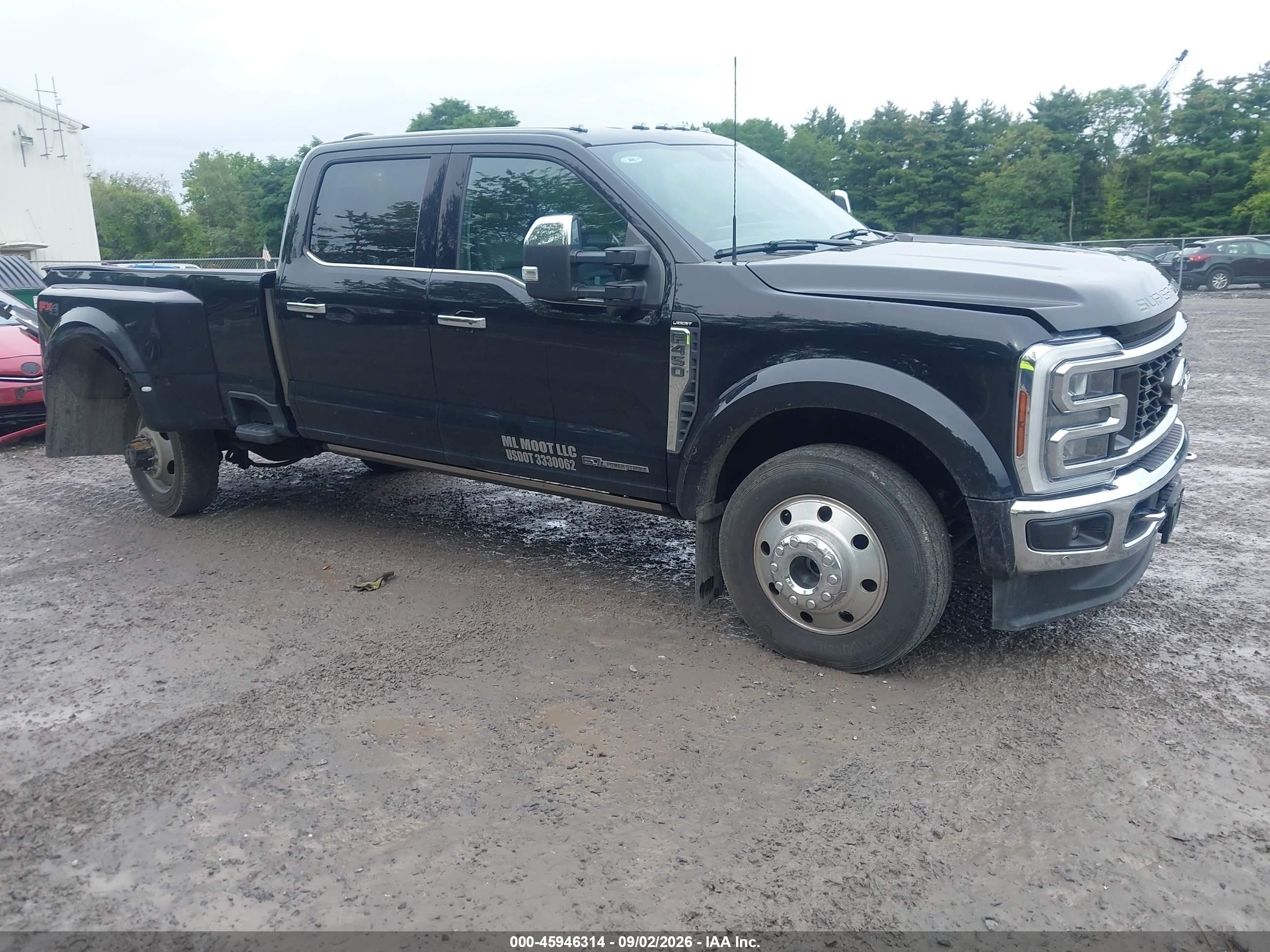 2024 Ford F-450 VIN 1FT8W4DT5REC07030 — IAAI salvage auction photo