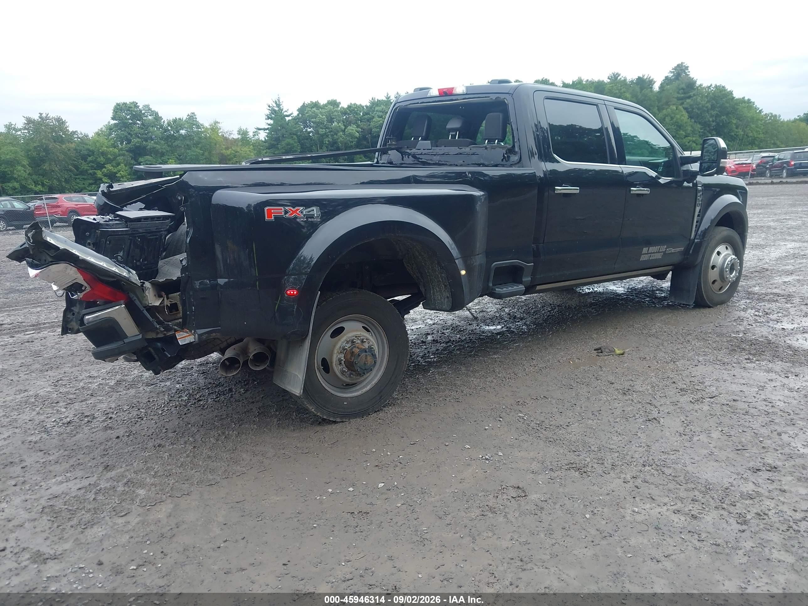 2024 Ford F450 VIN 1FT8W4DT5REC07030 IAAI salvage auction — Rear End, Mv-907A (New York), sold $28,500 on 2026-09-28 (photo 4)