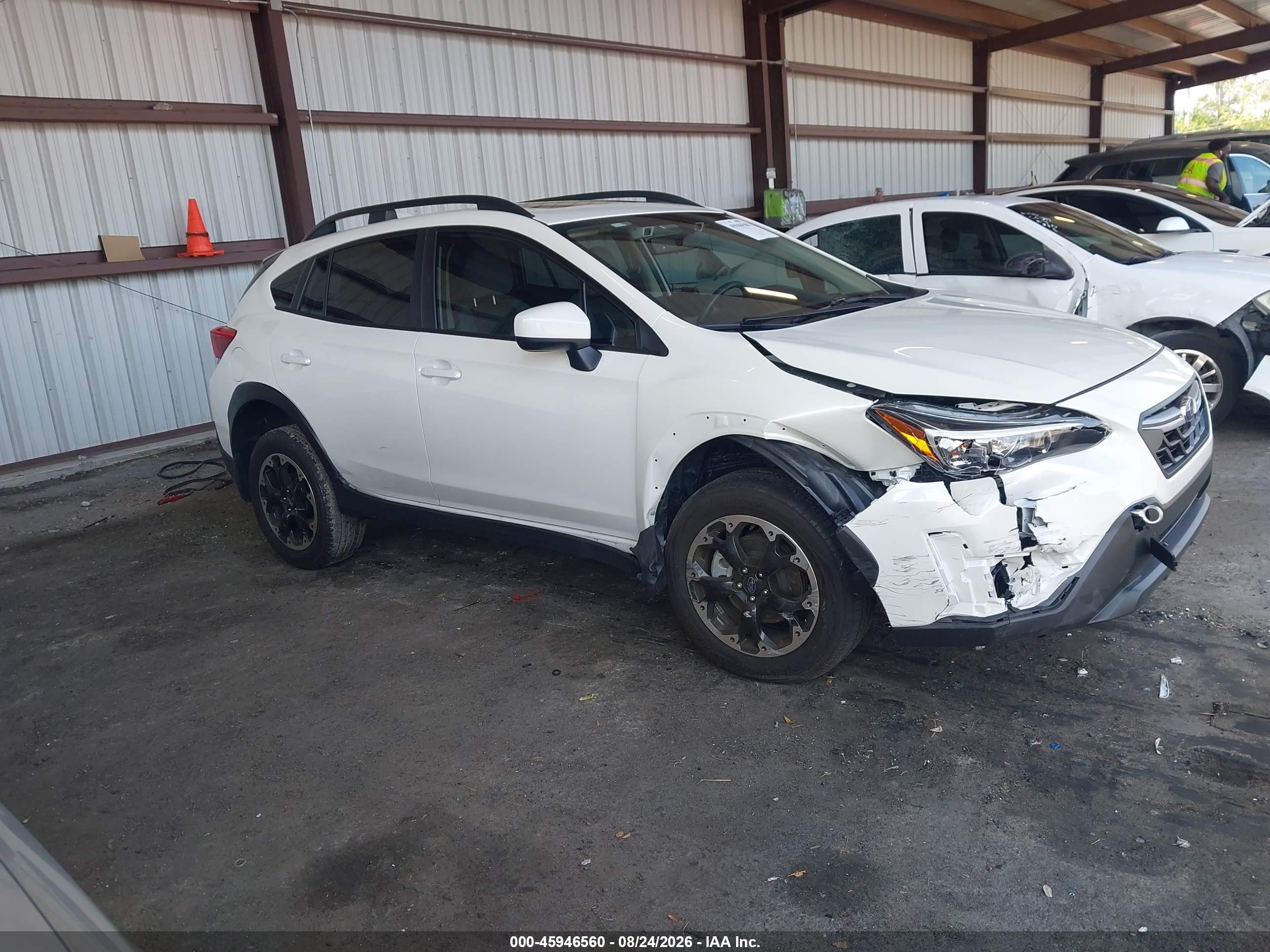 2023 Subaru Crosstrek VIN JF2GTAEC3PH261621 — IAAI salvage auction photo