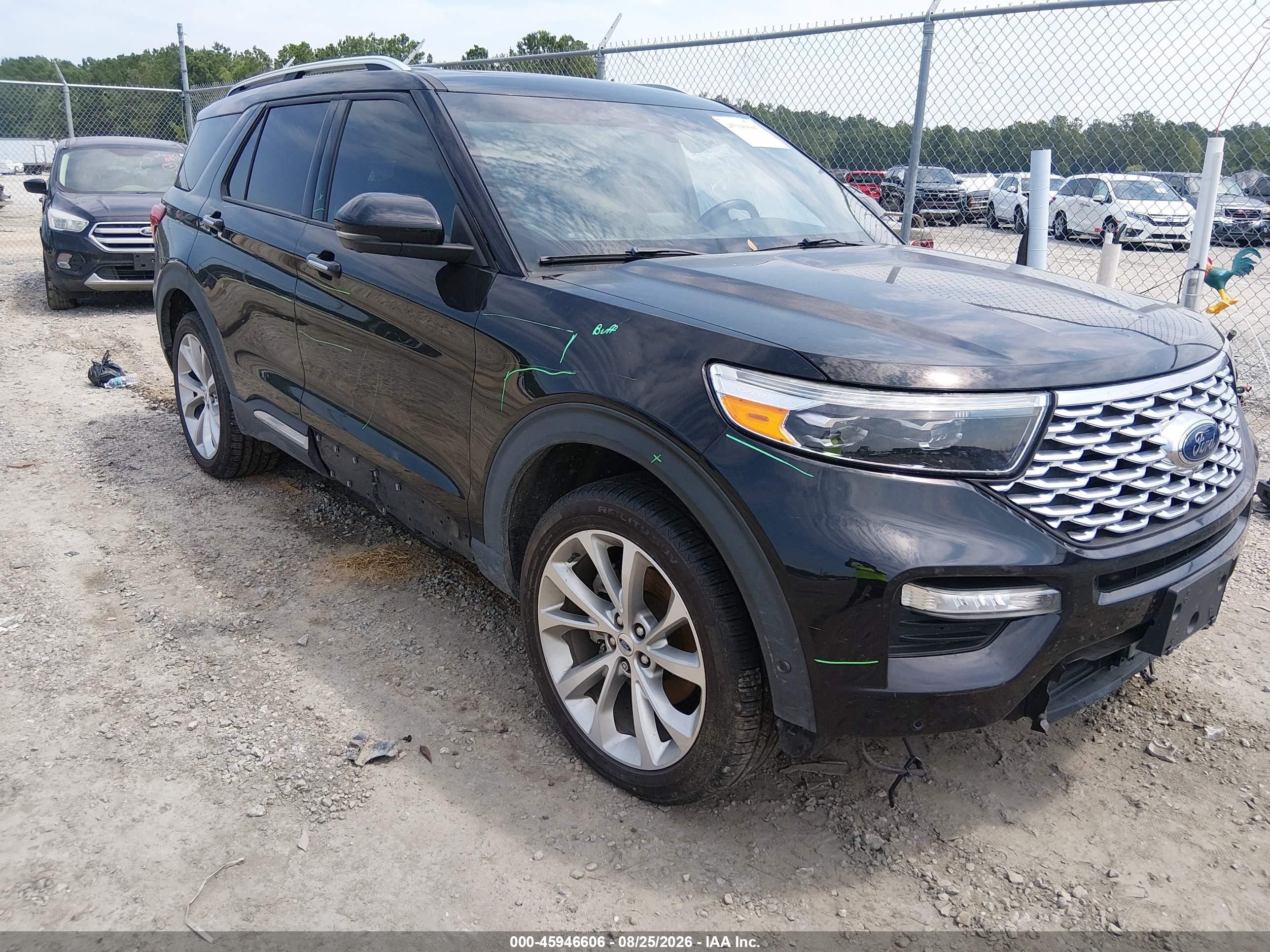 2021 Ford Explorer VIN 1FM5K8HC5MGB76953 — IAAI salvage auction photo