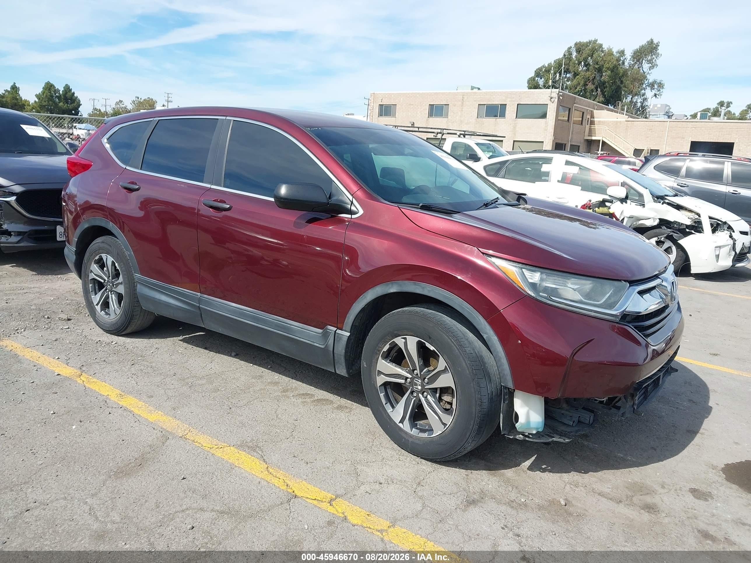 2019 Honda Cr-v VIN 2HKRW5H38KH414621 IAAI salvage auction — Unknown, Clear (Colorado), sold $10,250 on 2026-09-11 (photo 1)