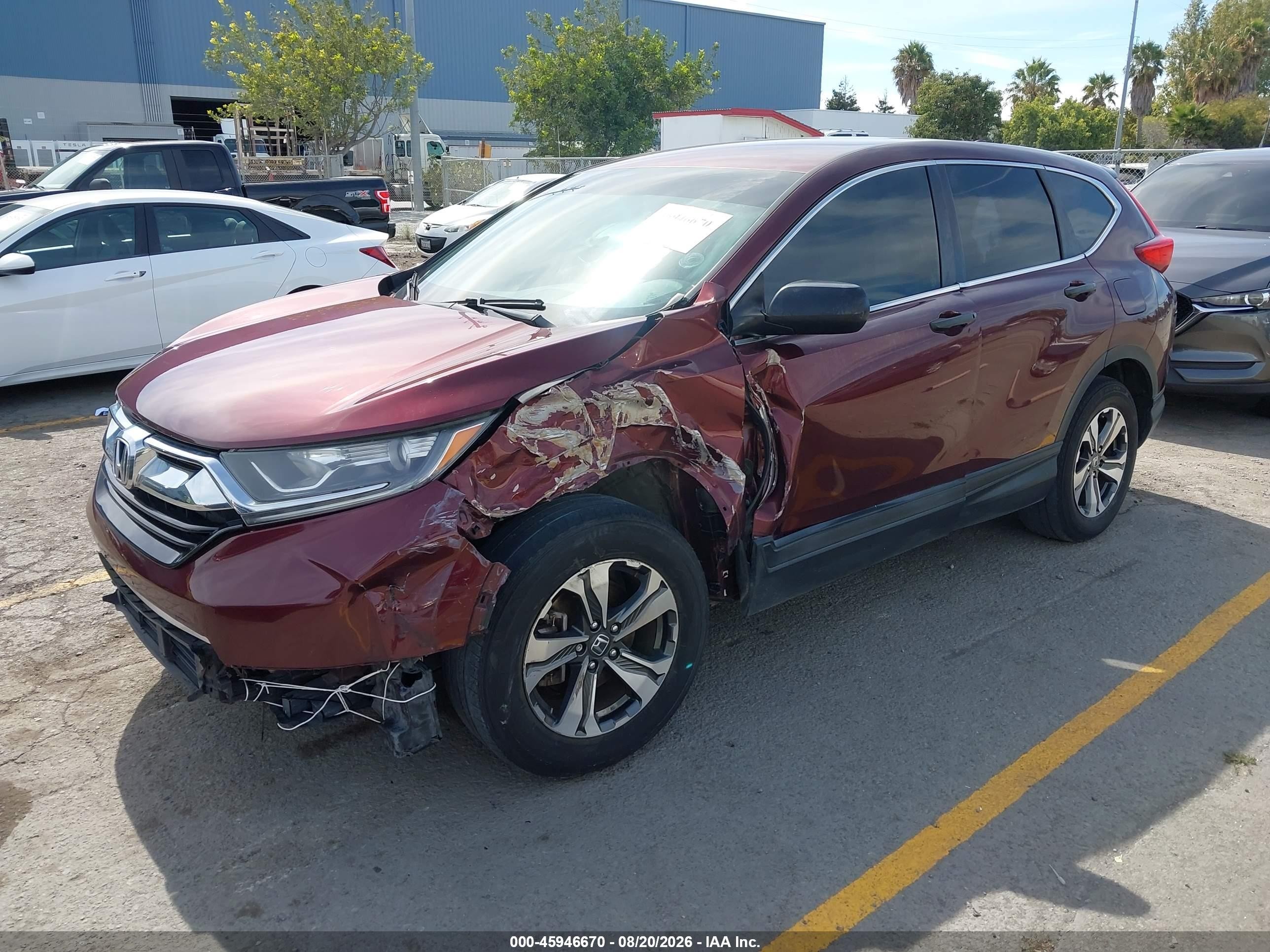 2019 Honda Cr-v VIN 2HKRW5H38KH414621 IAAI salvage auction — Unknown, Clear (Colorado), sold $10,250 on 2026-09-11 (photo 2)