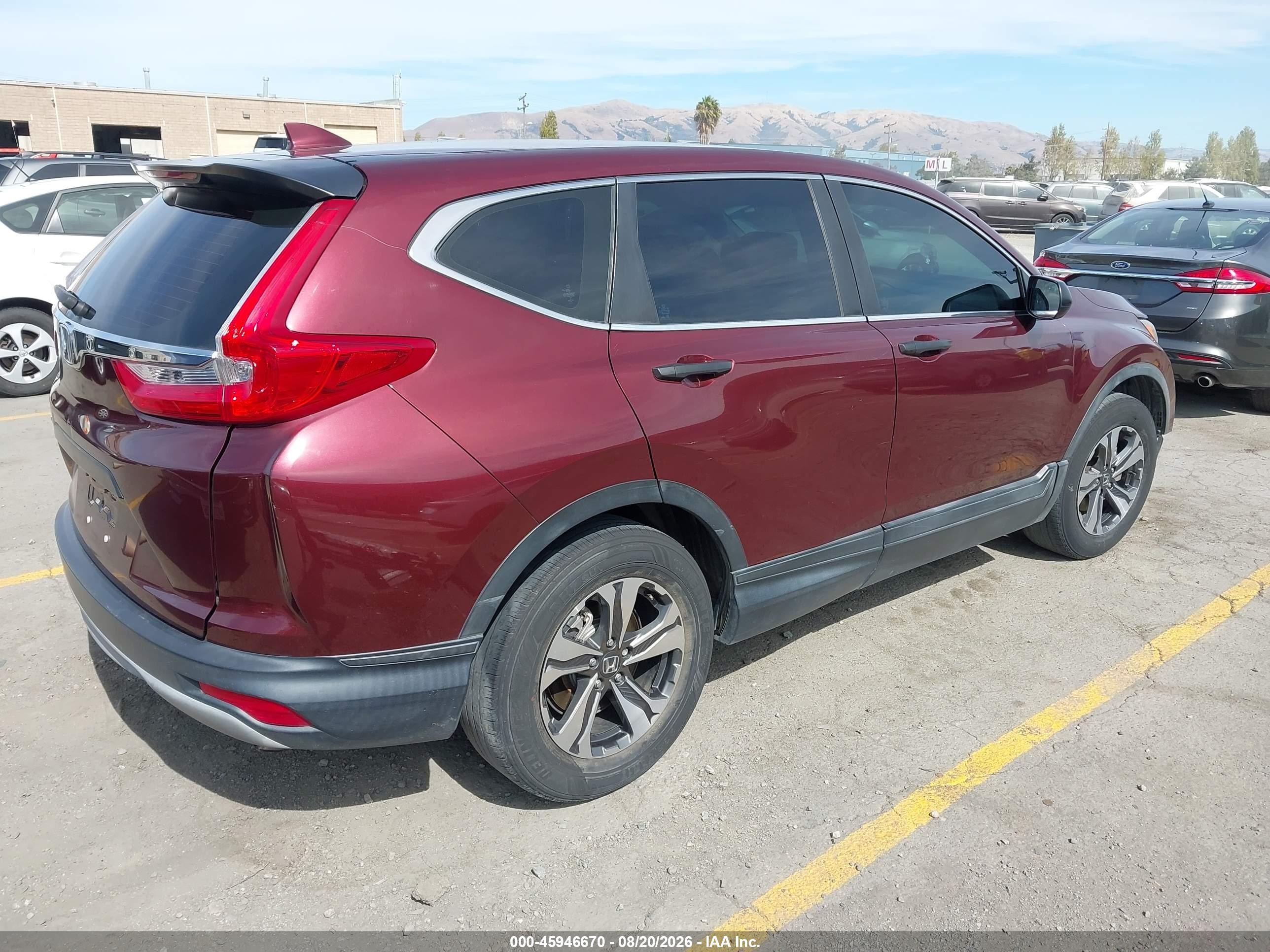 2019 Honda Cr-v VIN 2HKRW5H38KH414621 IAAI salvage auction — Unknown, Clear (Colorado), sold $10,250 on 2026-09-11 (photo 4)
