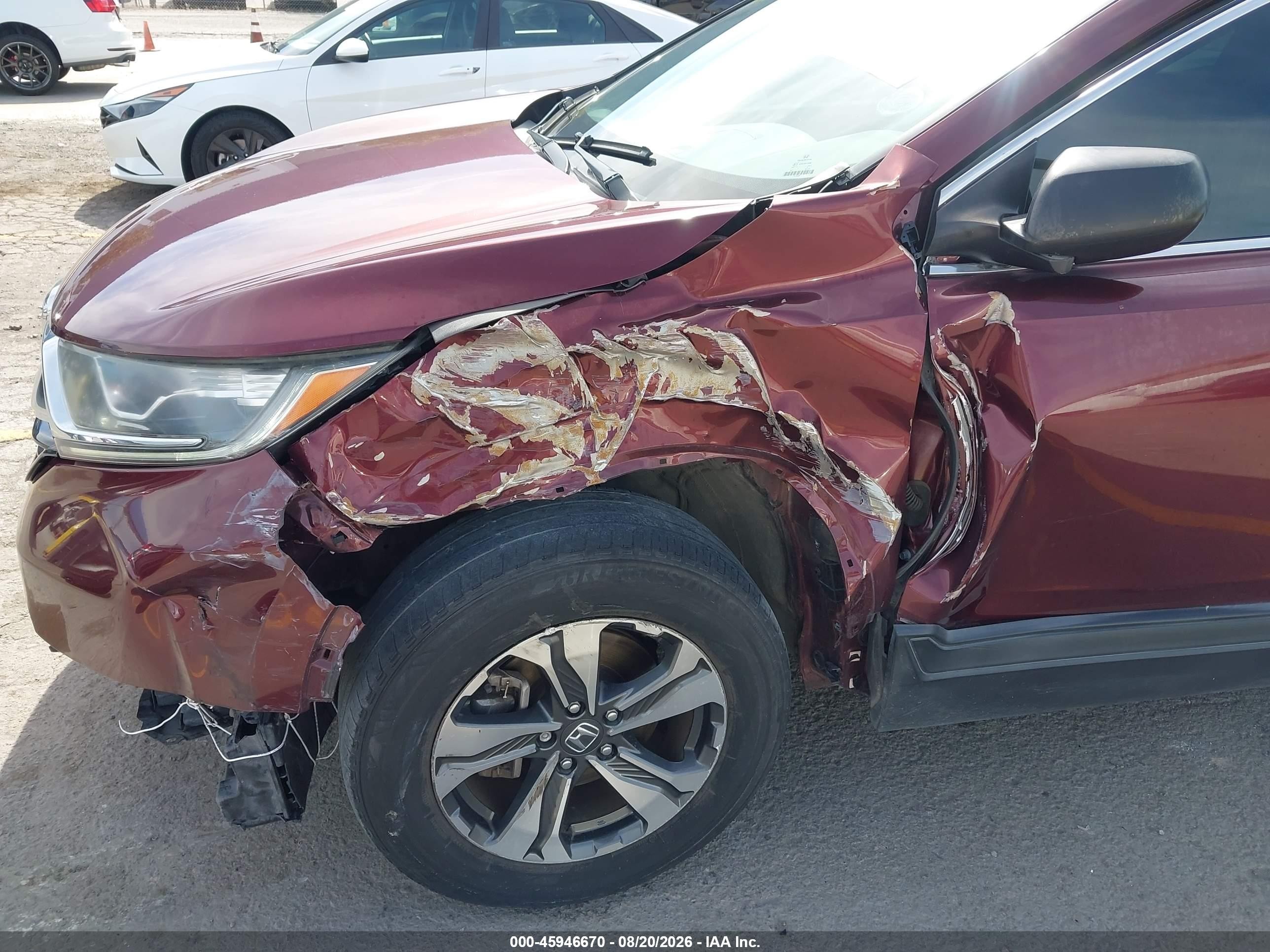 2019 Honda Cr-v VIN 2HKRW5H38KH414621 IAAI salvage auction — Unknown, Clear (Colorado), sold $10,250 on 2026-09-11 (photo 6)