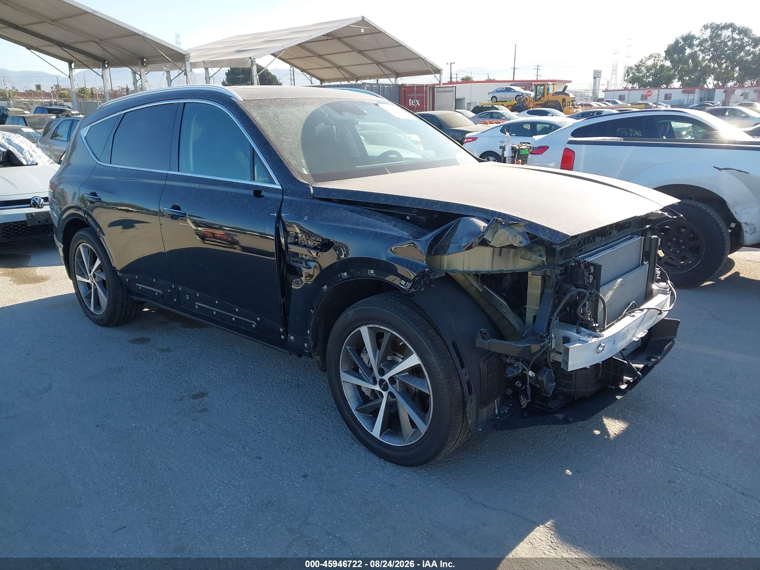 2026 Genesis GV80 VIN KMUHBESB6TU321611 — IAAI salvage auction photo