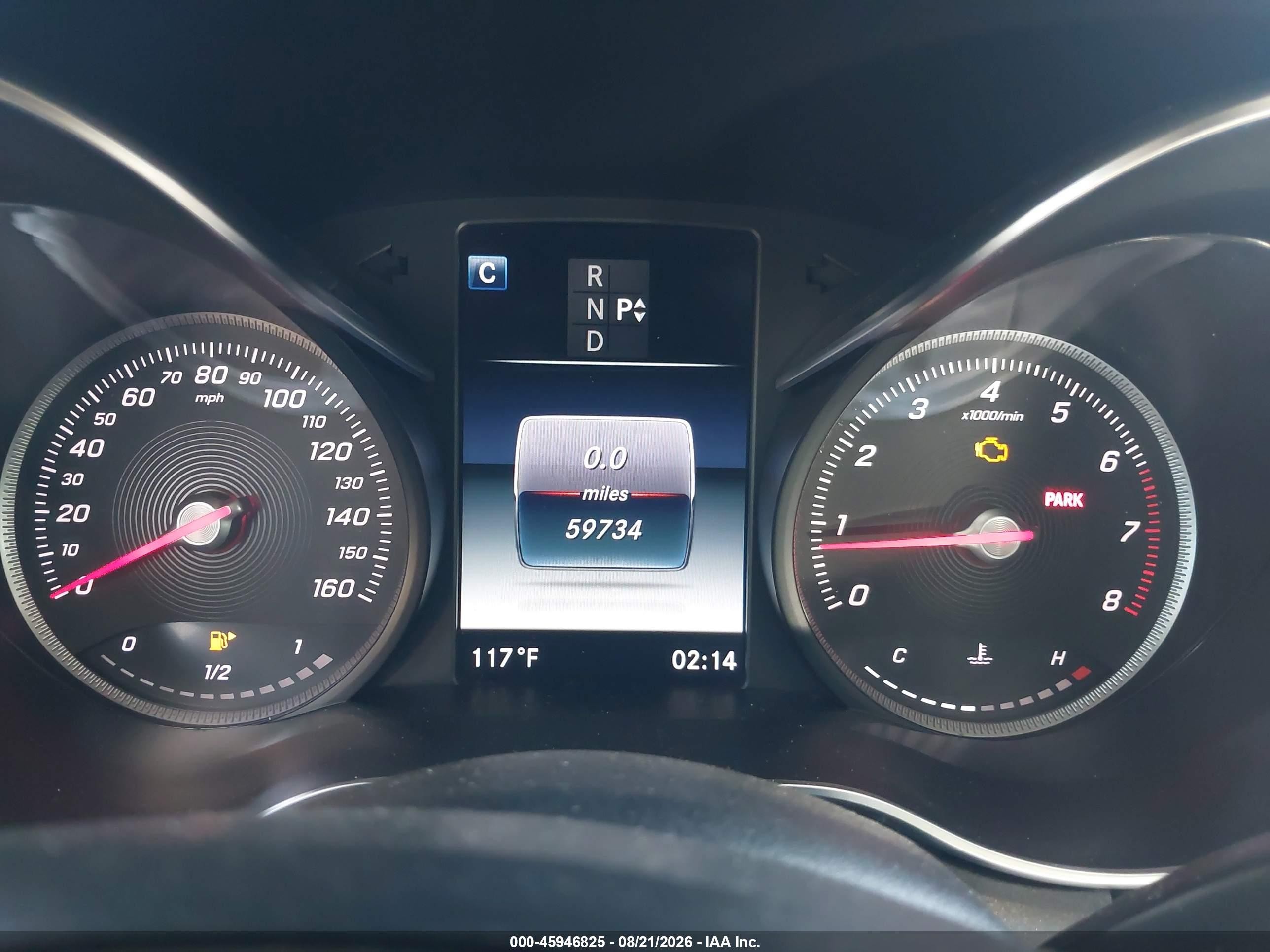 2018 Mercedes-Benz C-Class VIN 55SWF4JBXJU275778 IAAI salvage auction — Front End, Salvage (California), sold $6,800 on 2026-09-13 (photo 7)