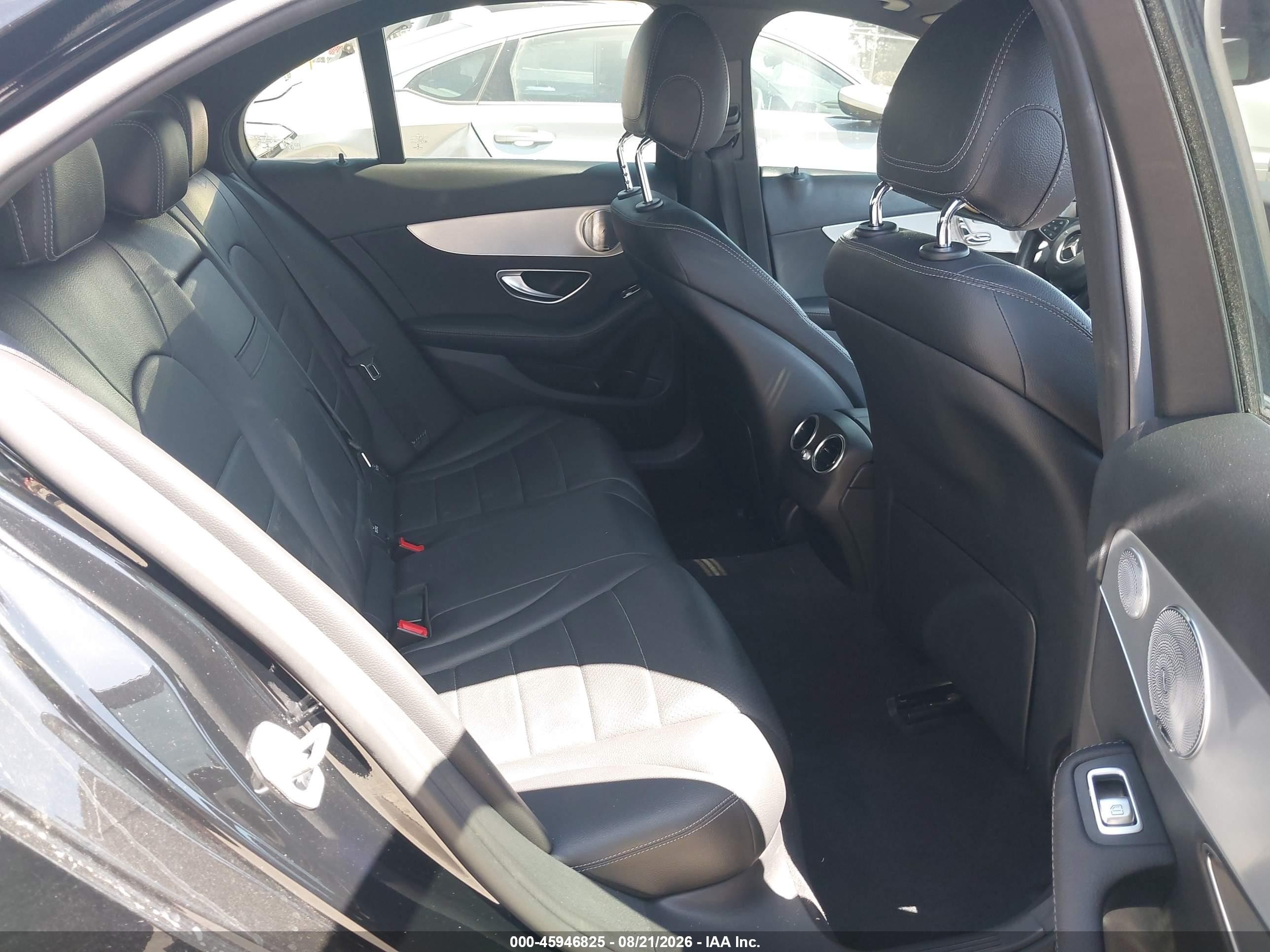 2018 Mercedes-Benz C-Class VIN 55SWF4JBXJU275778 IAAI salvage auction — Front End, Salvage (California), sold $6,800 on 2026-09-13 (photo 8)