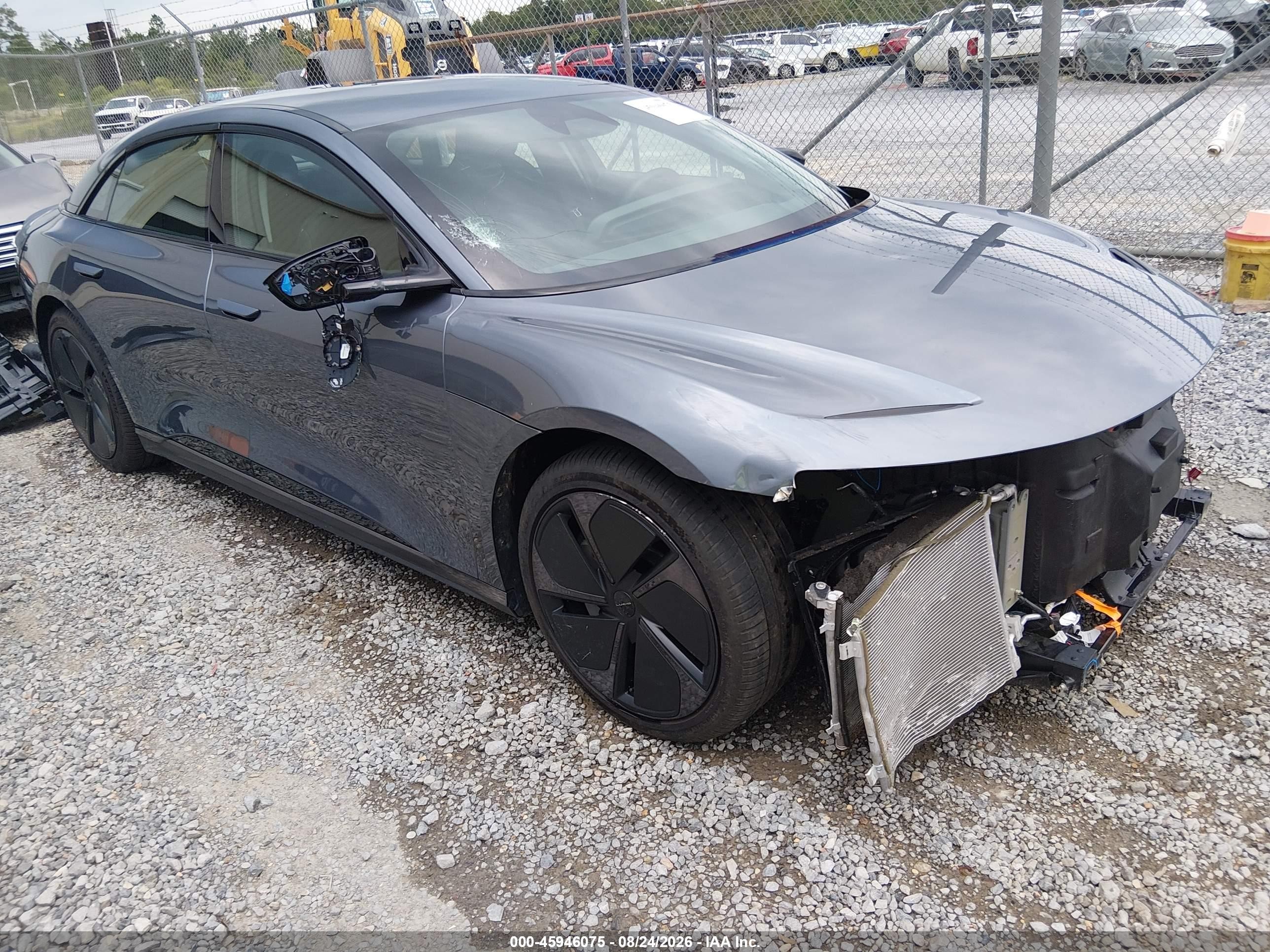 2026 Lucid Air VIN 50EA1TEA6TA020722 — IAAI salvage auction photo