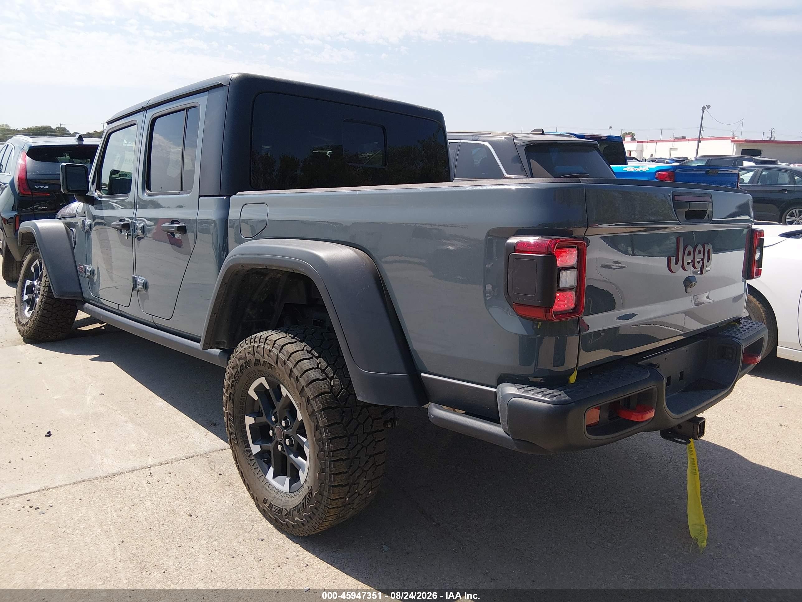 2026 Jeep Gladiator VIN 1C6RJTBG0TL157196 IAAI salvage auction — Unknown, Enterprise Vehicles Clear Only (Florida), sold $20,750 on 2026-08-31 (photo 3)