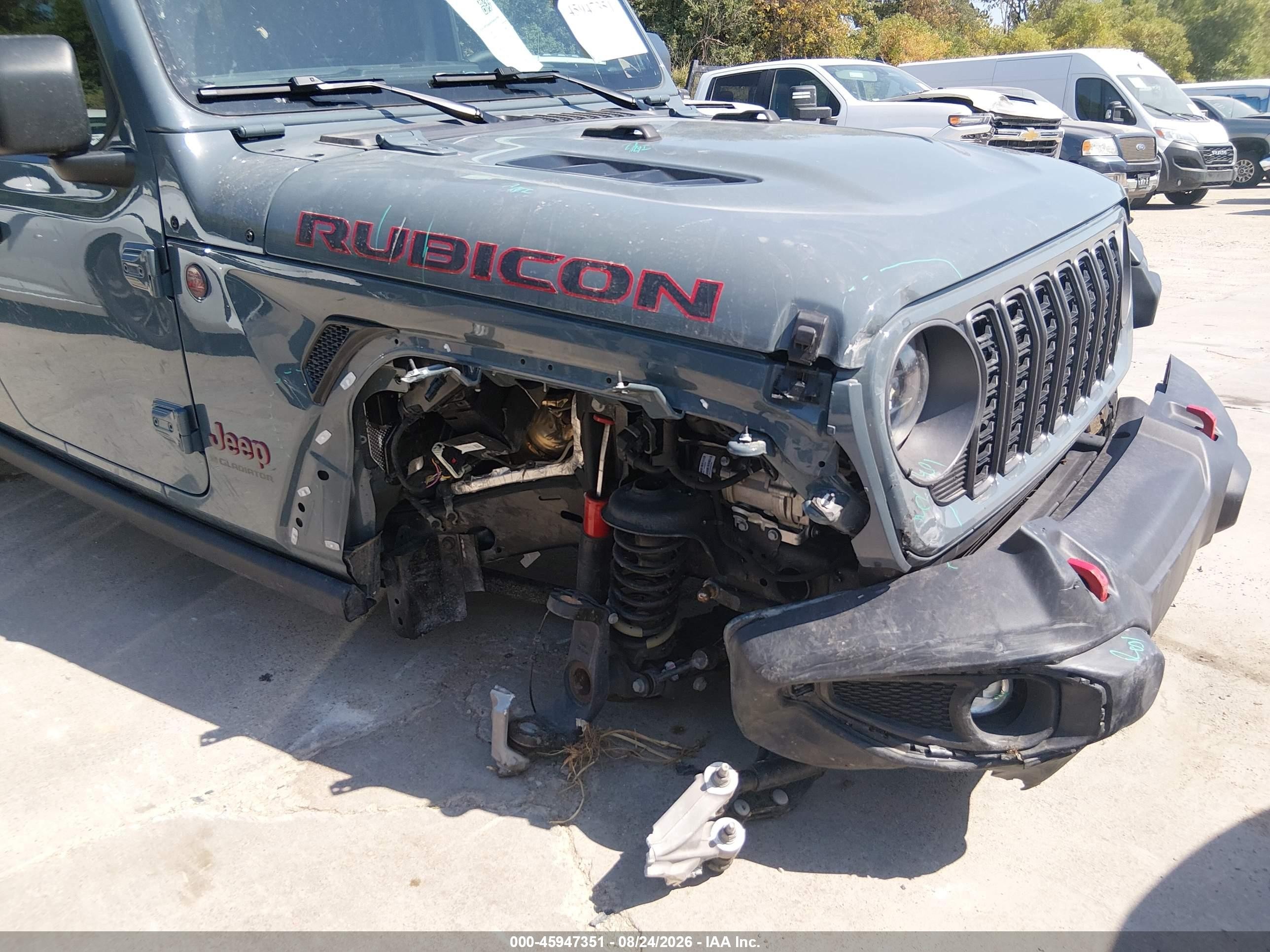 2026 Jeep Gladiator VIN 1C6RJTBG0TL157196 IAAI salvage auction — Unknown, Enterprise Vehicles Clear Only (Florida), sold $20,750 on 2026-08-31 (photo 6)