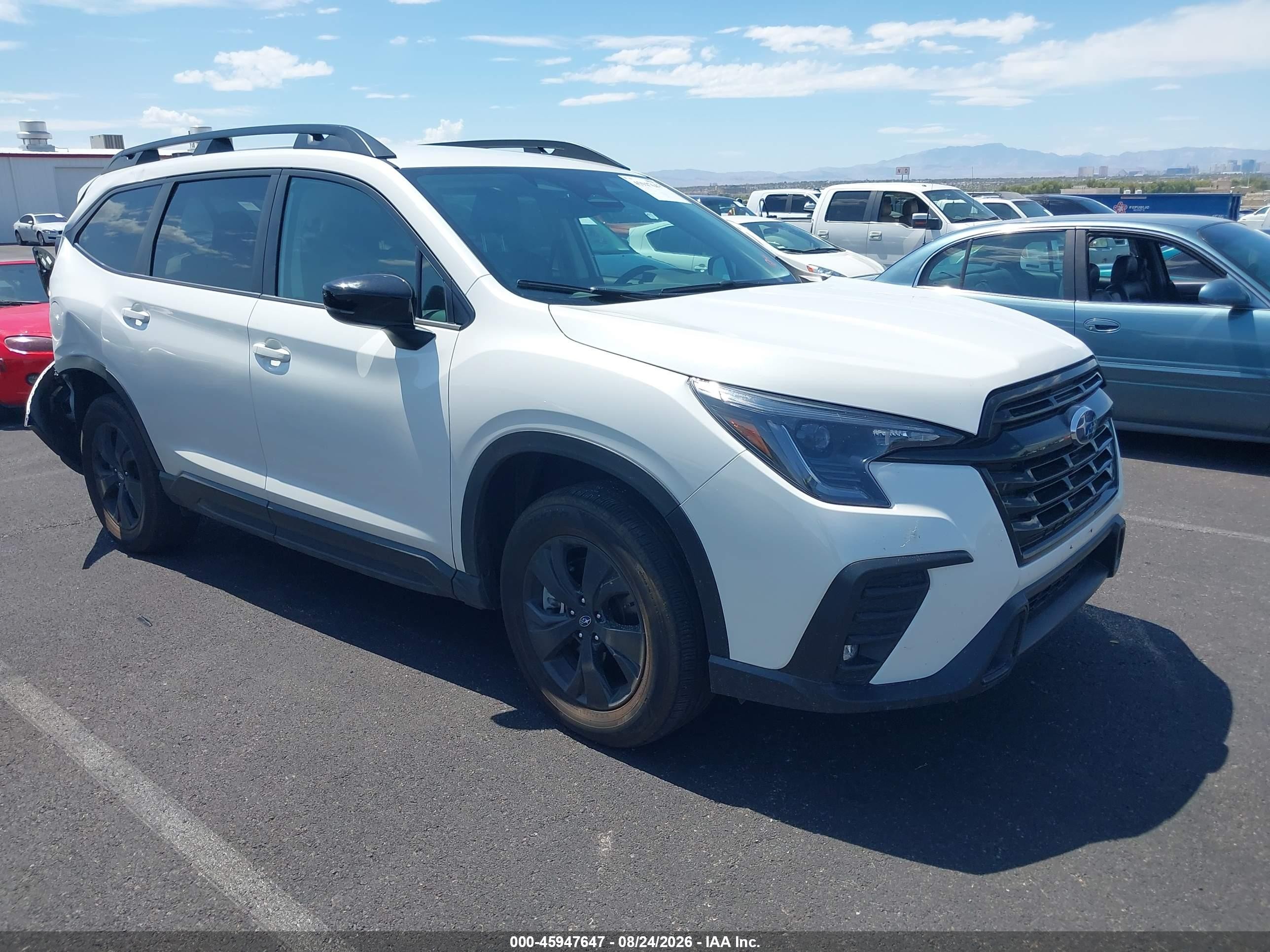2026 Subaru Ascent VIN 4S4WMAAD3T3422929 — IAAI salvage auction photo
