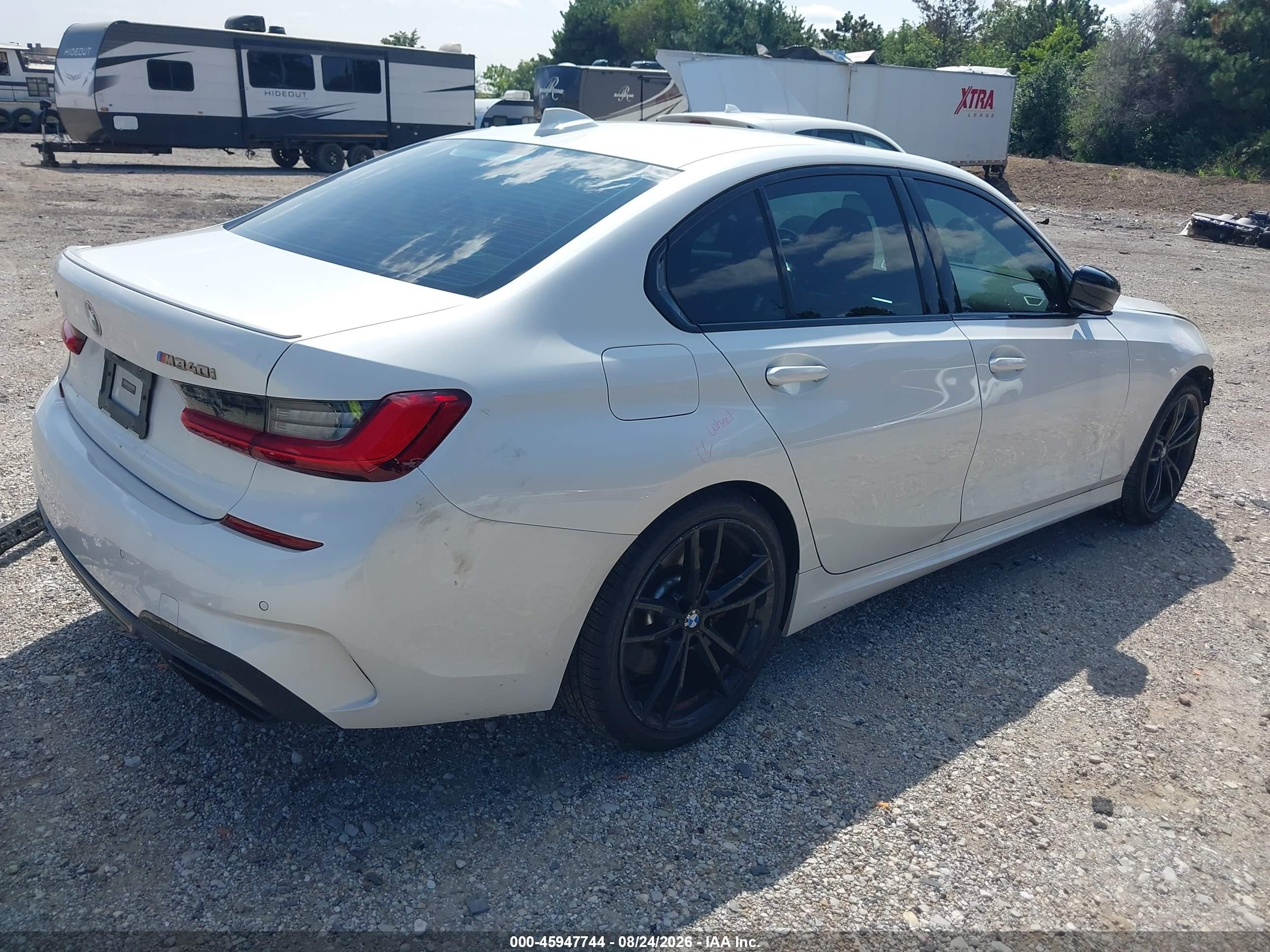 2021 BMW 3er VIN 3MW5U9J02M8B82497 IAAI salvage auction — Front End, Salvage (Indiana), sold $20,500 on 2026-09-13 (photo 4)